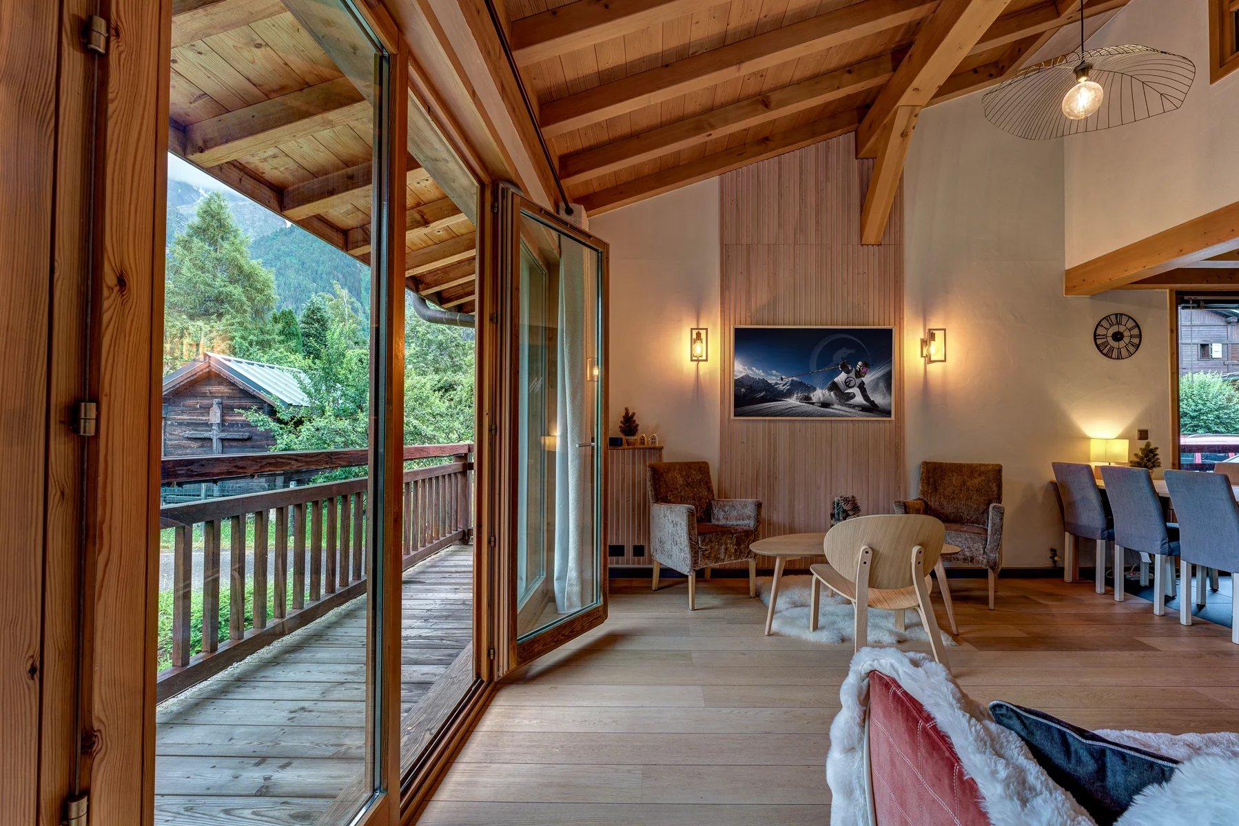 Photo of LES HOUCHES : 4-bedroom apartment over four floors with breathtaking views