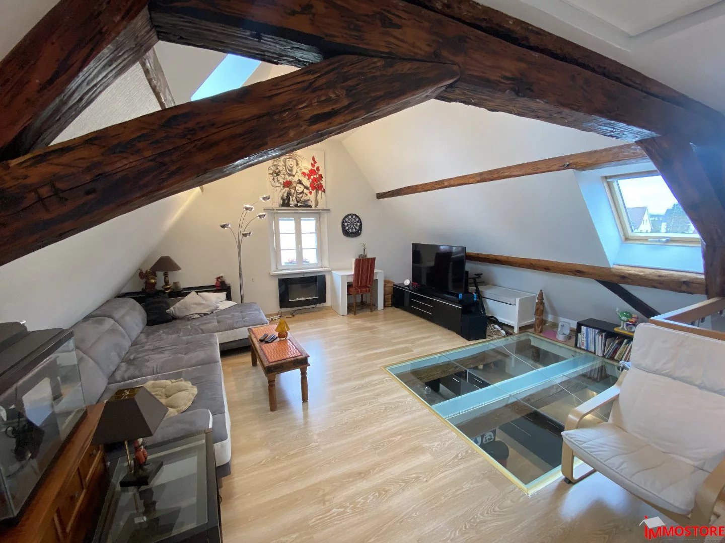 Ensemble immobilier situé au cur de Hésingue avec Duplex