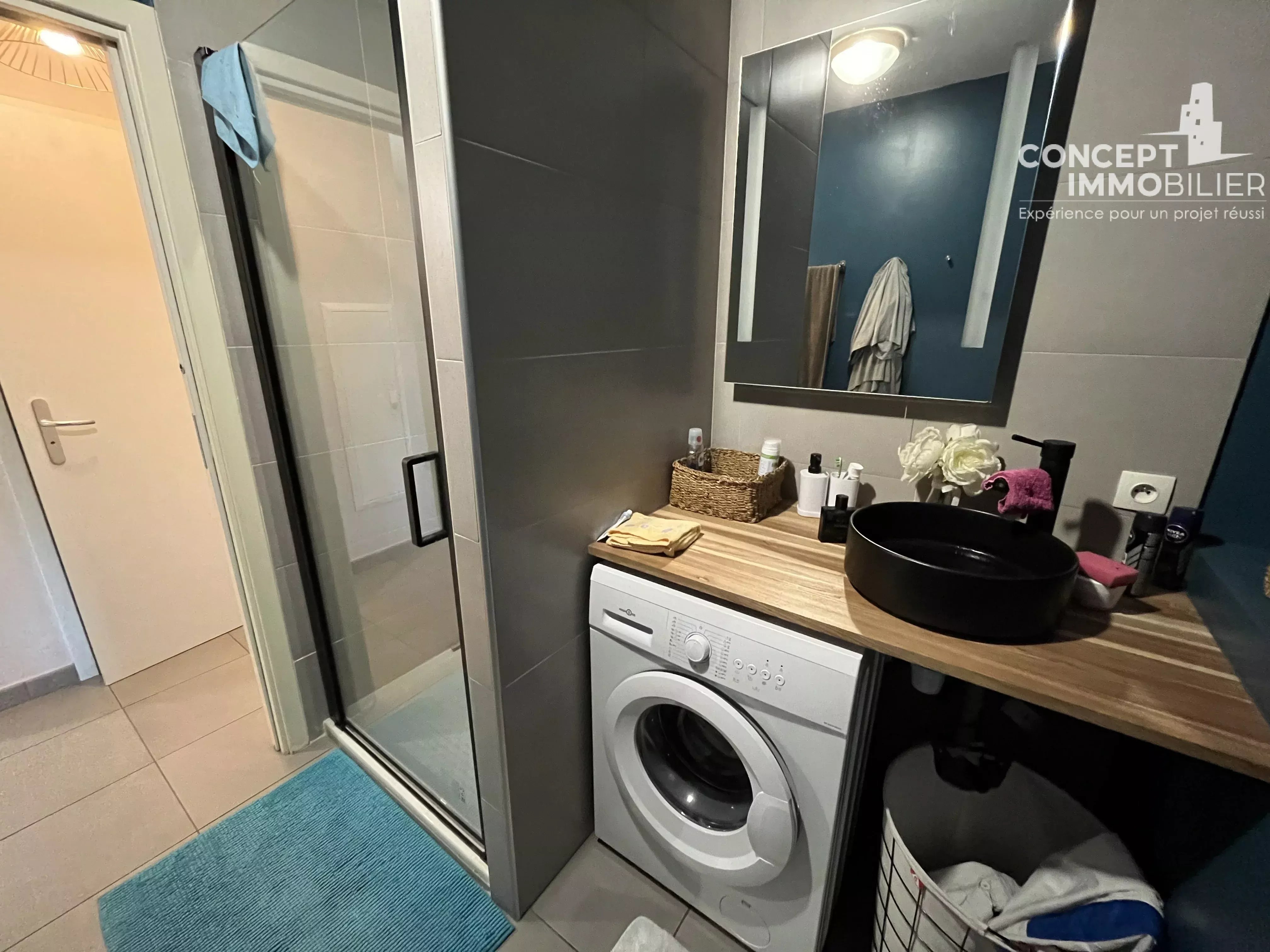 Appartement meublé F3 de 60 m² avec terrasse, garage et cave à Terville