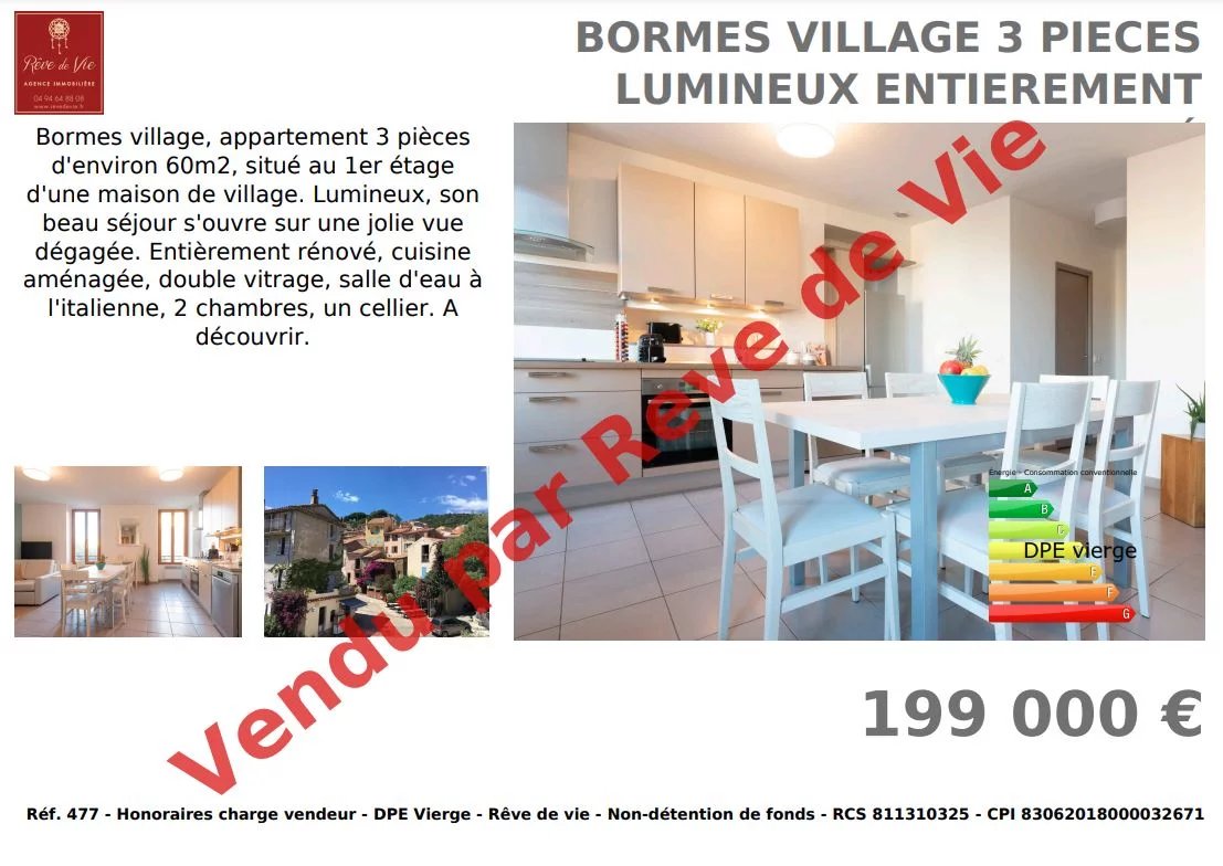 Sale Apartment Bormes-les-Mimosas