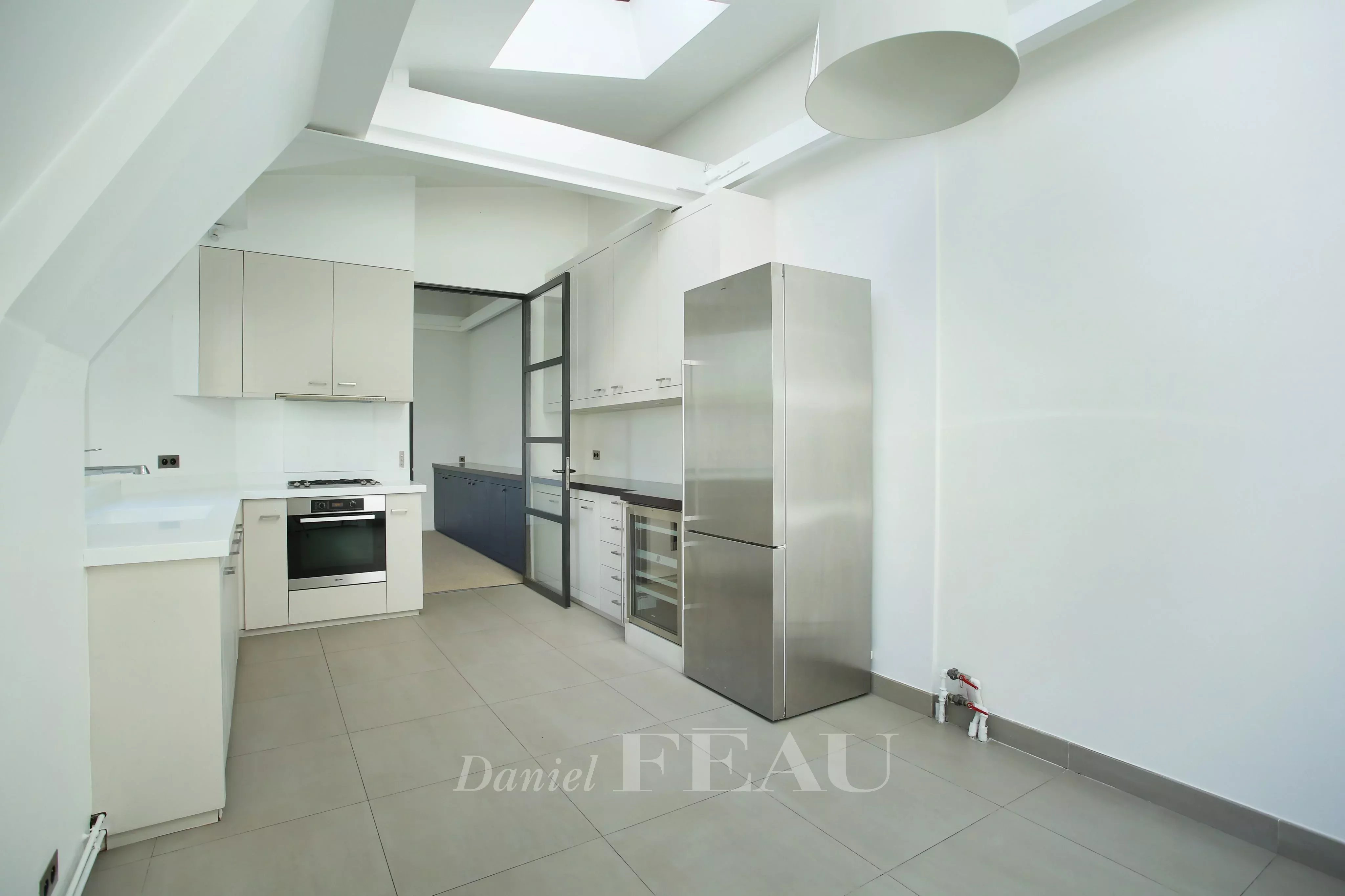 Cuisine Carrelage Acier inoxydable