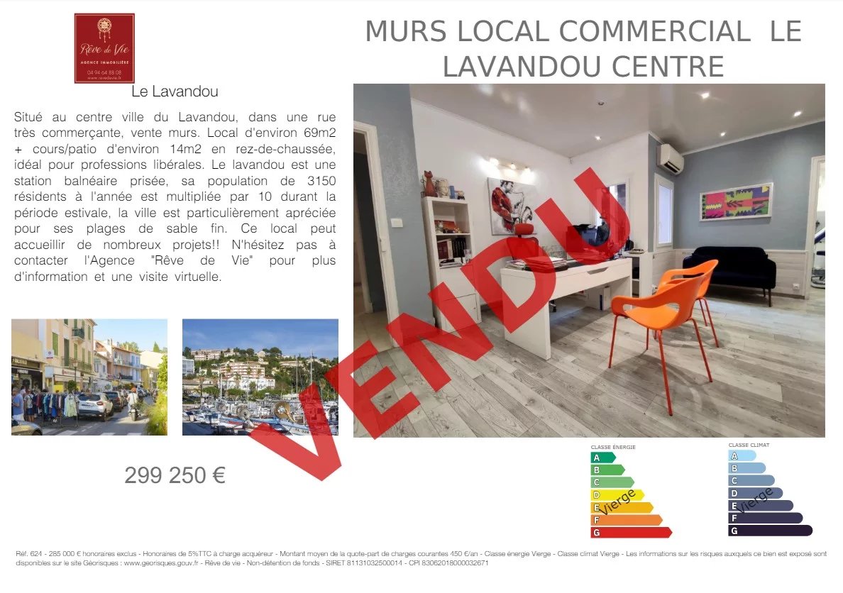 Vente Local Le Lavandou