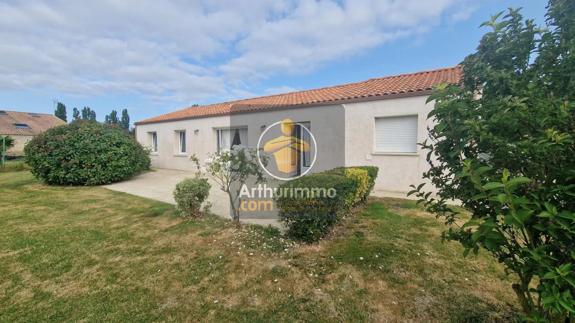 Maison 3 chambres avec 900m² de jardin