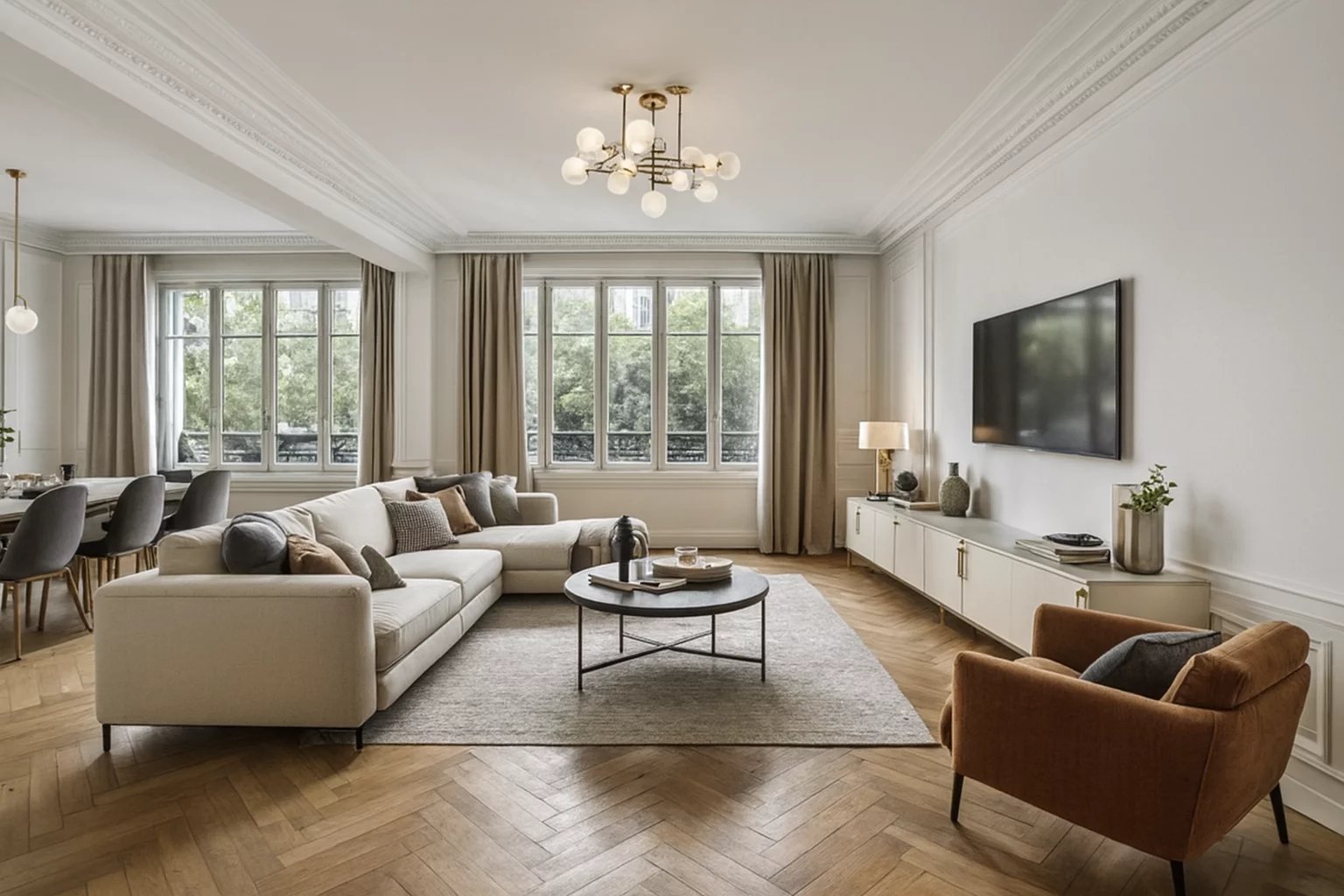 Appartement parisien.