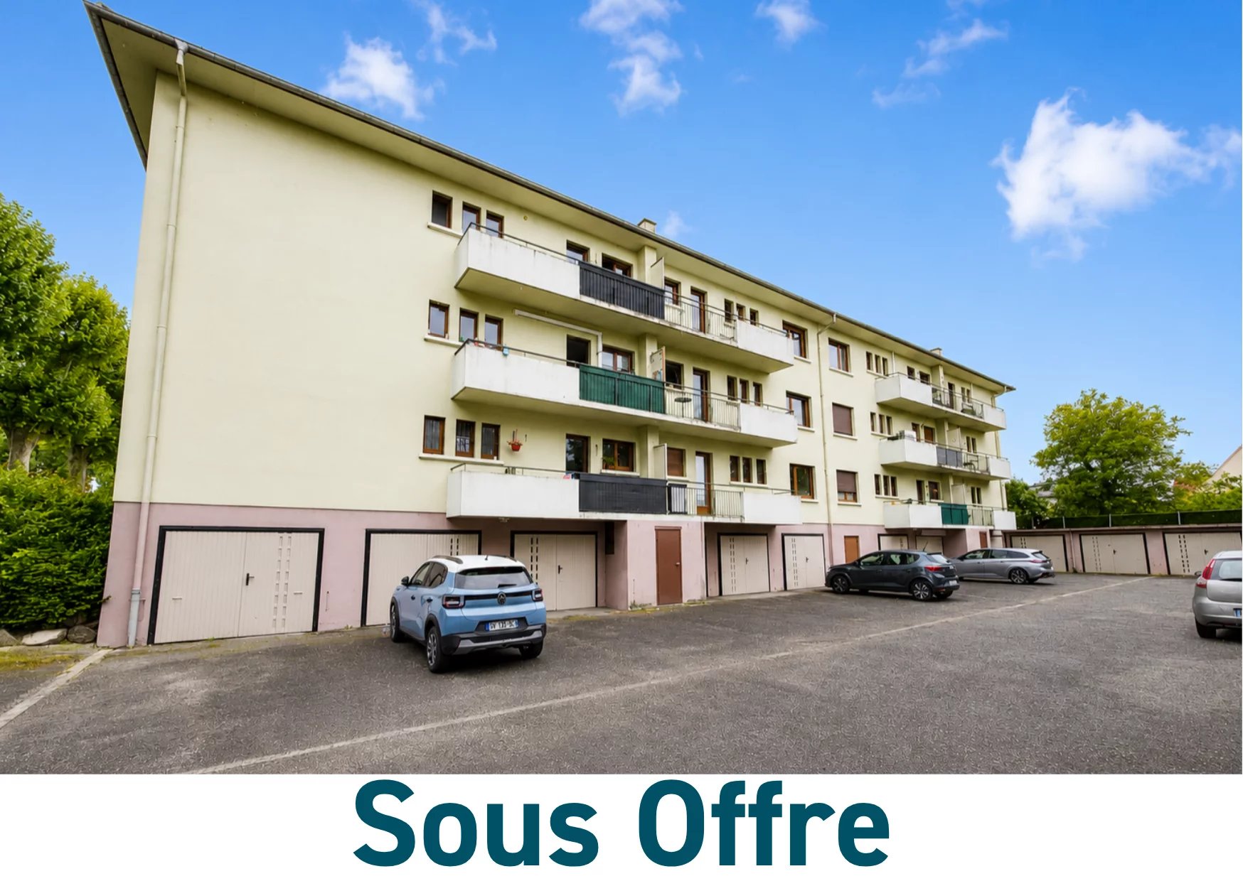 Colmar Appartement 3 pièces avec garage