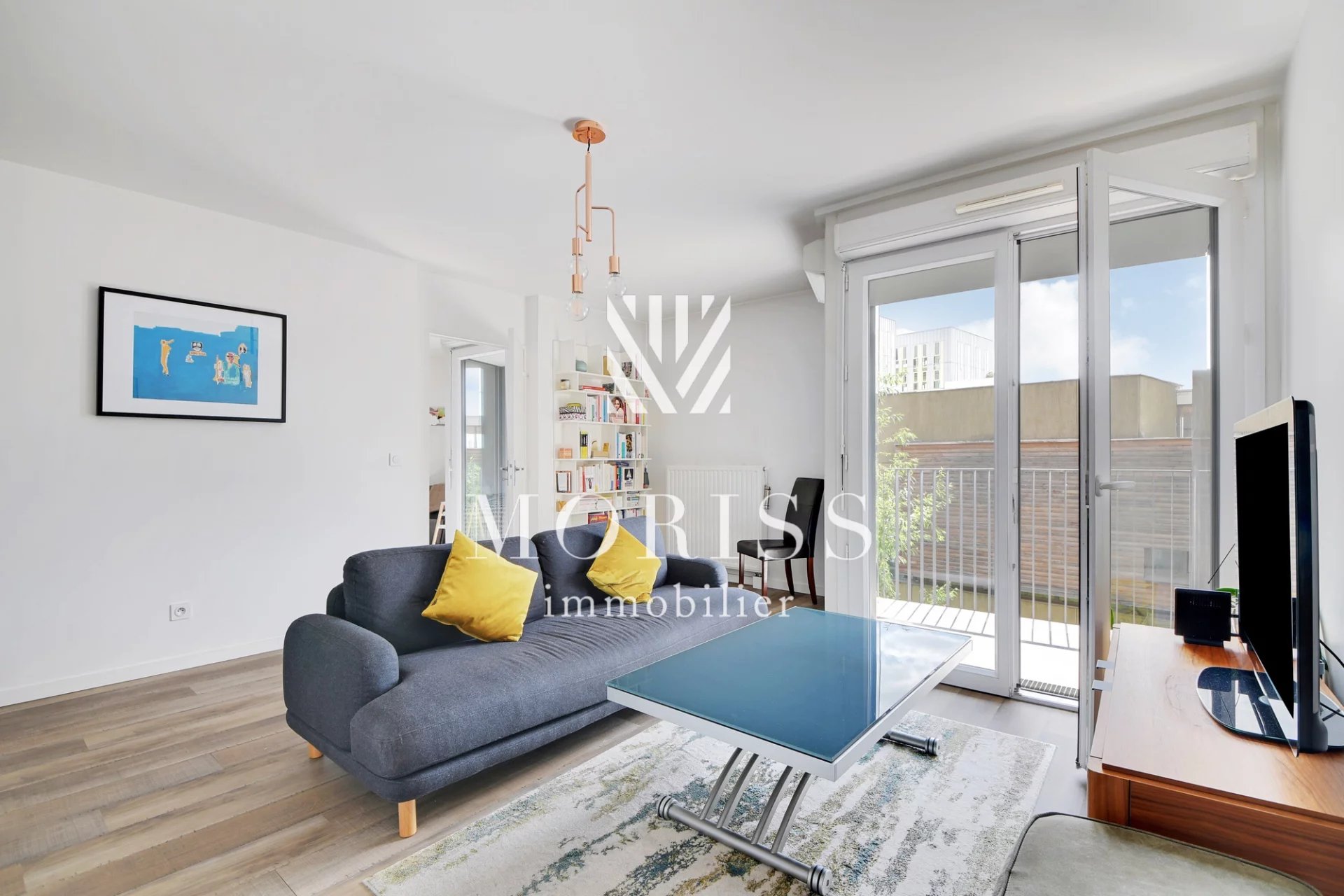 Appartement 2 pièces Balcons / 49m2 / Allée de Paris / Parc des - Image 1