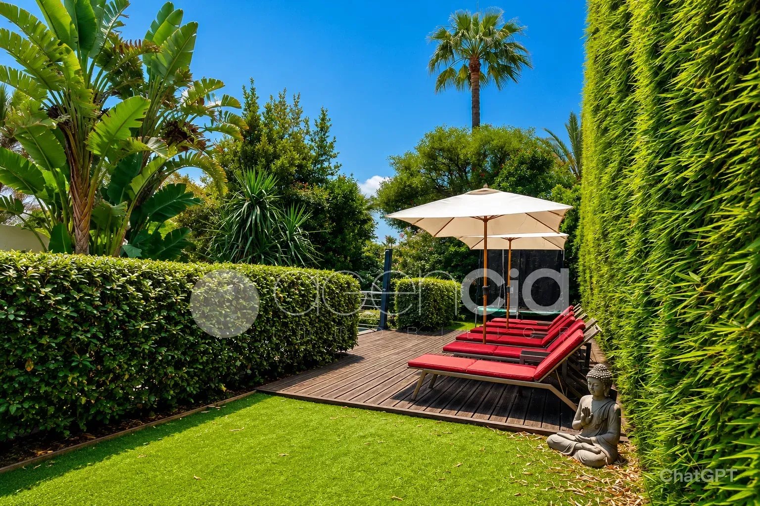 Rare propriété avec jardin privé et piscine - Photo 2