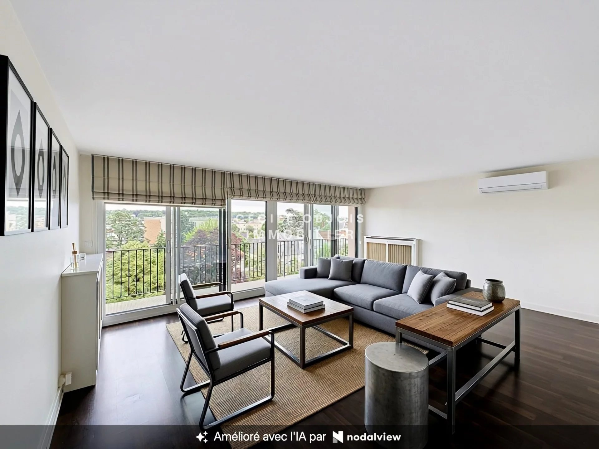 Appartement familial au dernier étage