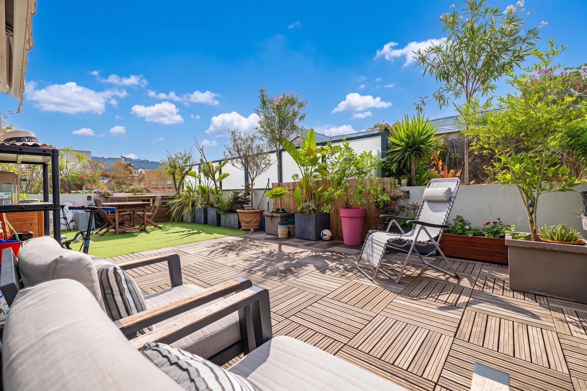 Nice – Coulée Verte | Dernier étage avec terrasse 50m² plein Sud – Appartement contemporain d'exception