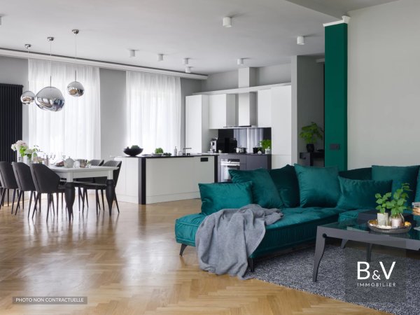 Exceptional 97 m² 4-room apartment with balcony — photo 1