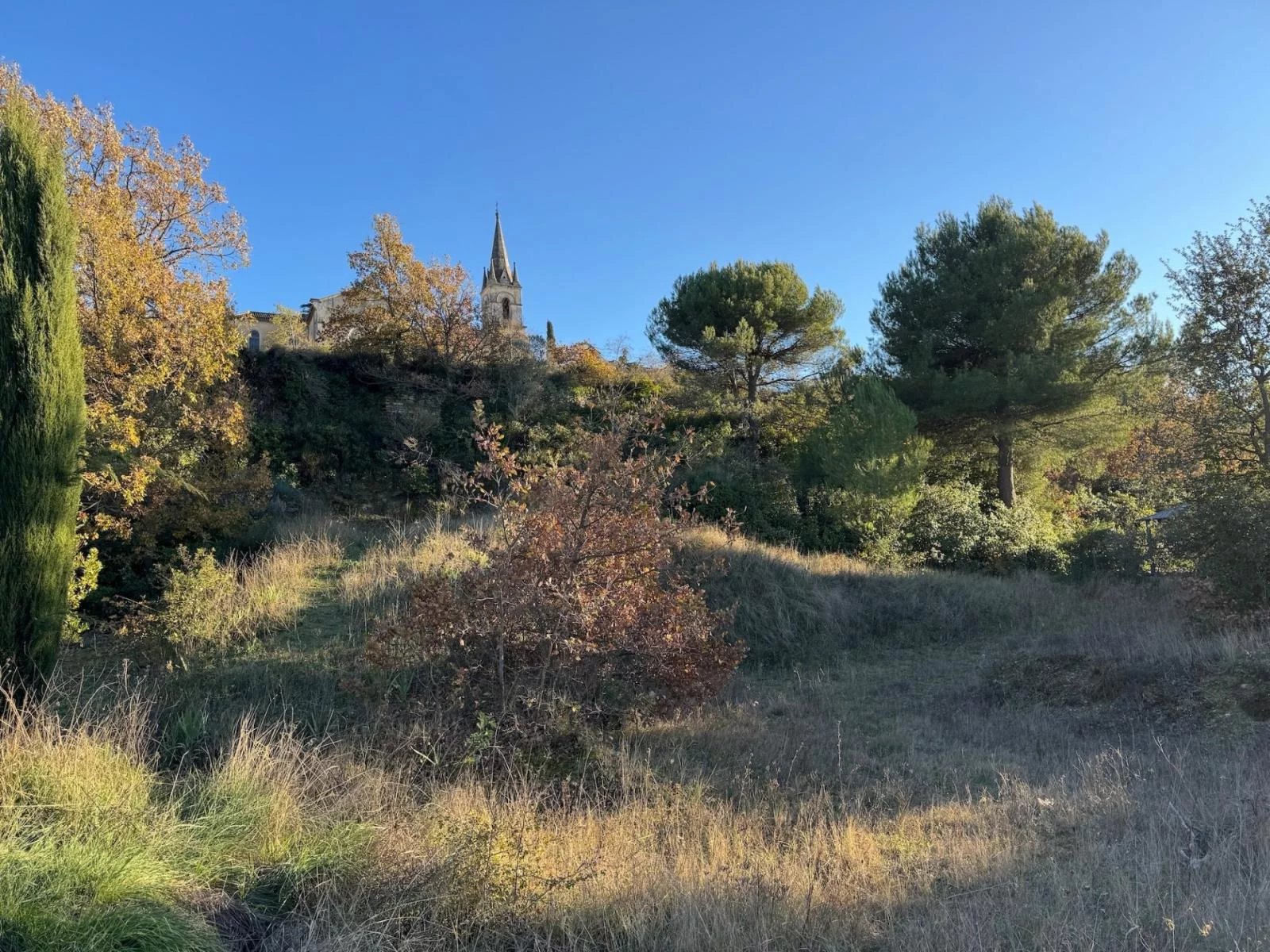 Terrain constructible à Bonnieux