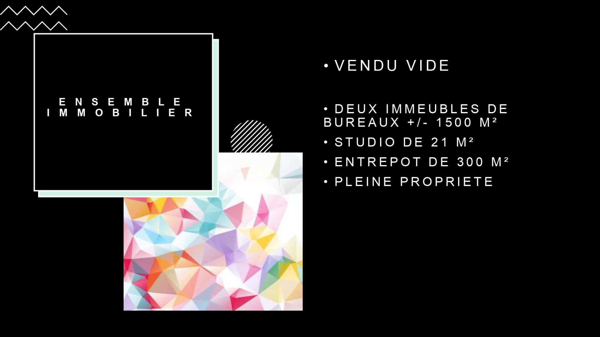 ENSEMBLE IMMOBILIER DE BUREAUX DE STANDING AVEC STUDIO ET ENTREPROT