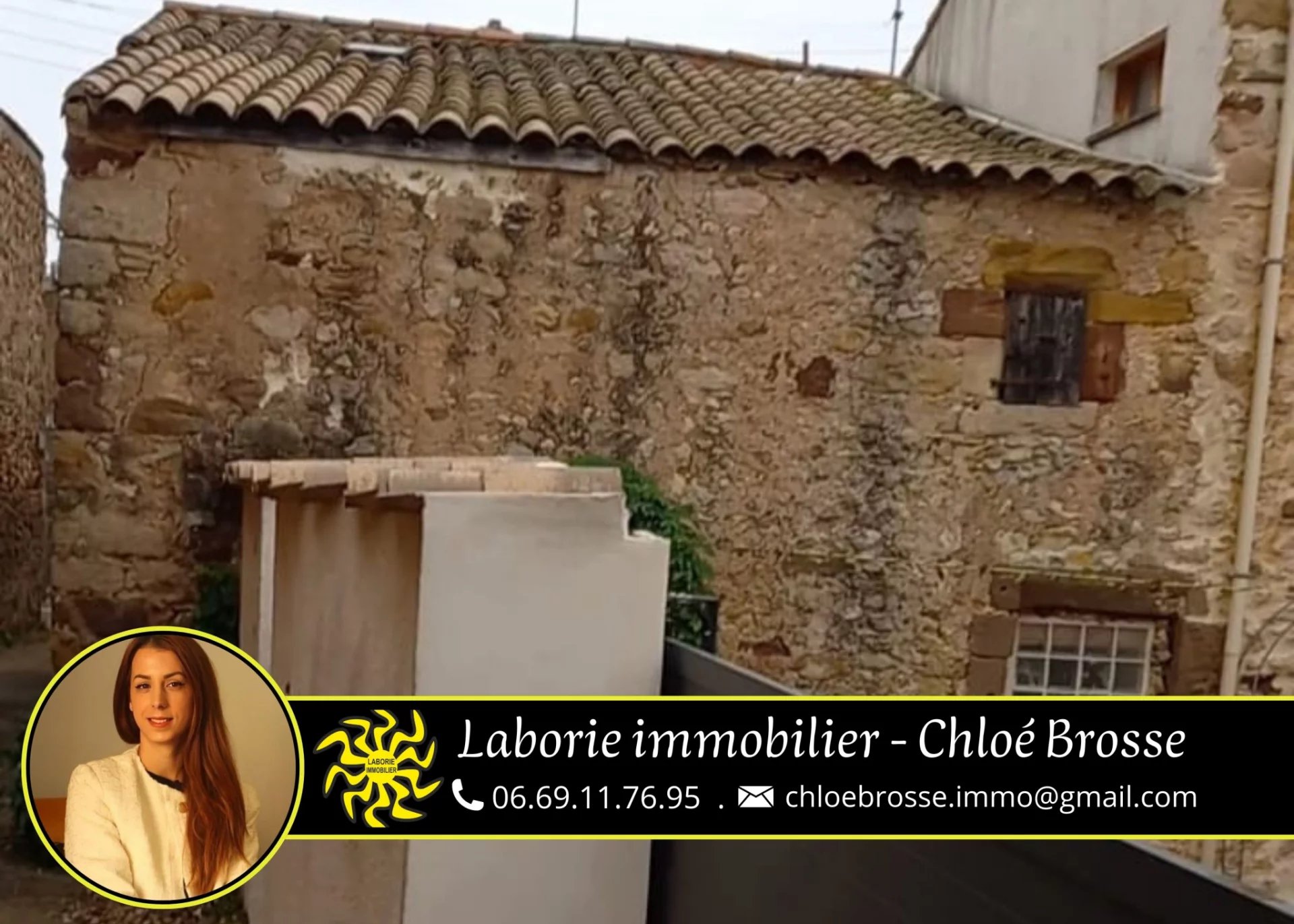 A VENDRE - CRUZY CENTRE - MAISON DE VILLAGE A RENOVER DE 40