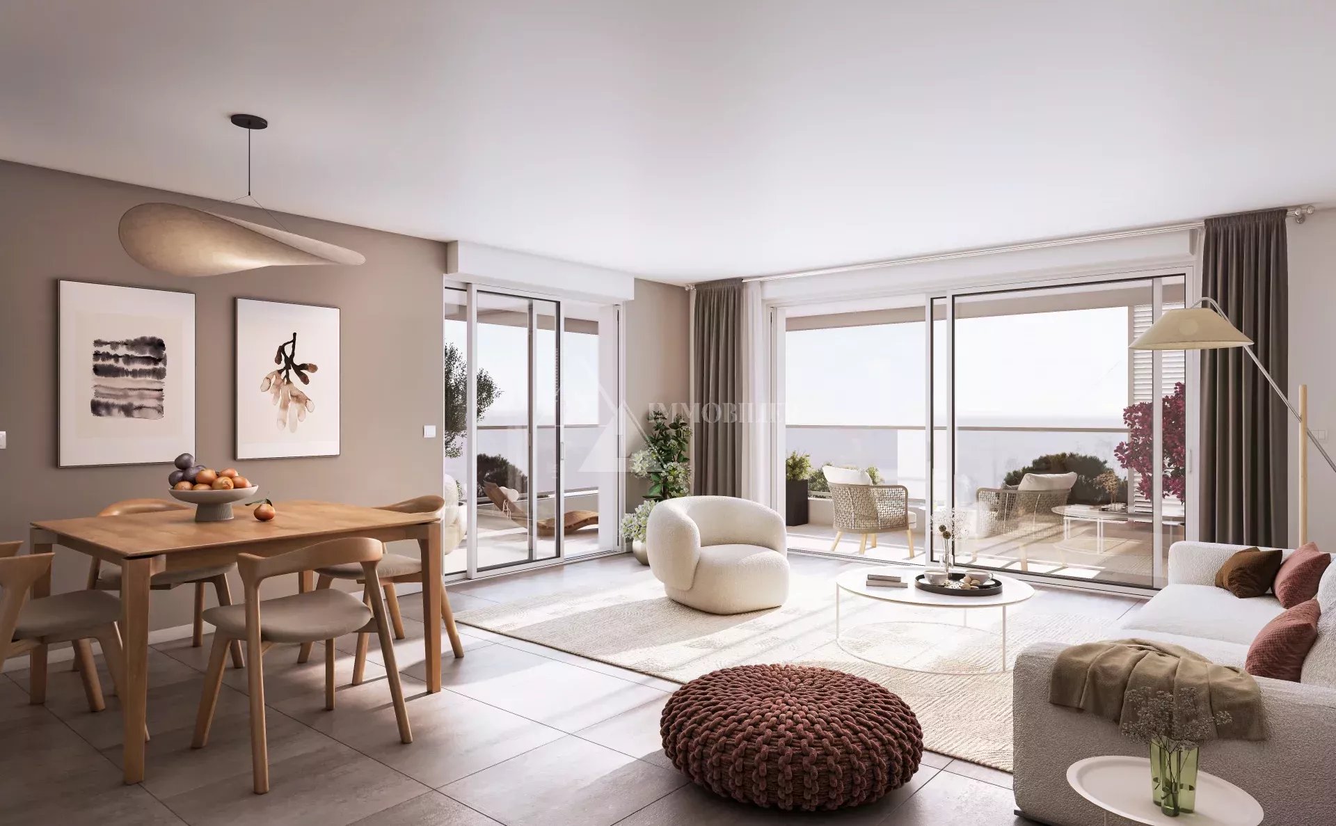 Agence immobilière de 