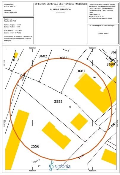 Ville La Grand Maison de 173 m2 sur 1278 m2 en coeur de ville