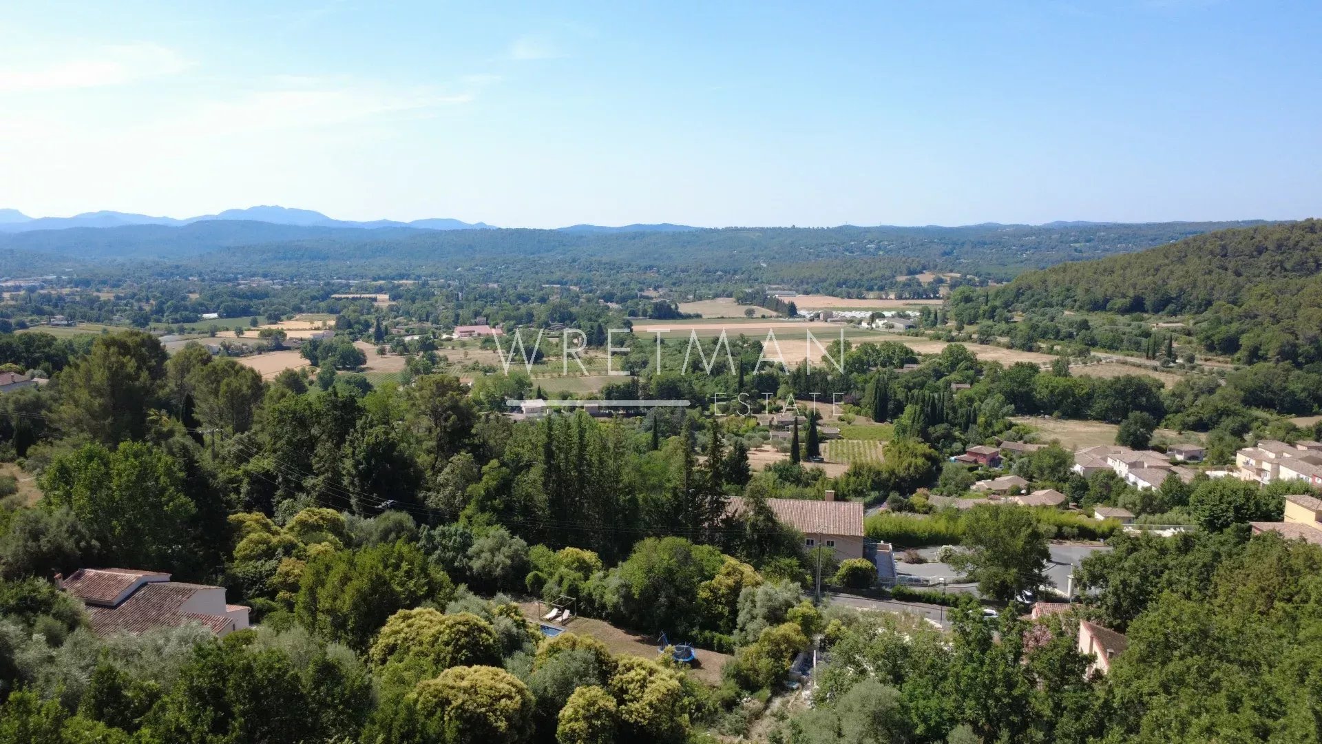 Terrain Callian avec vue panoramique