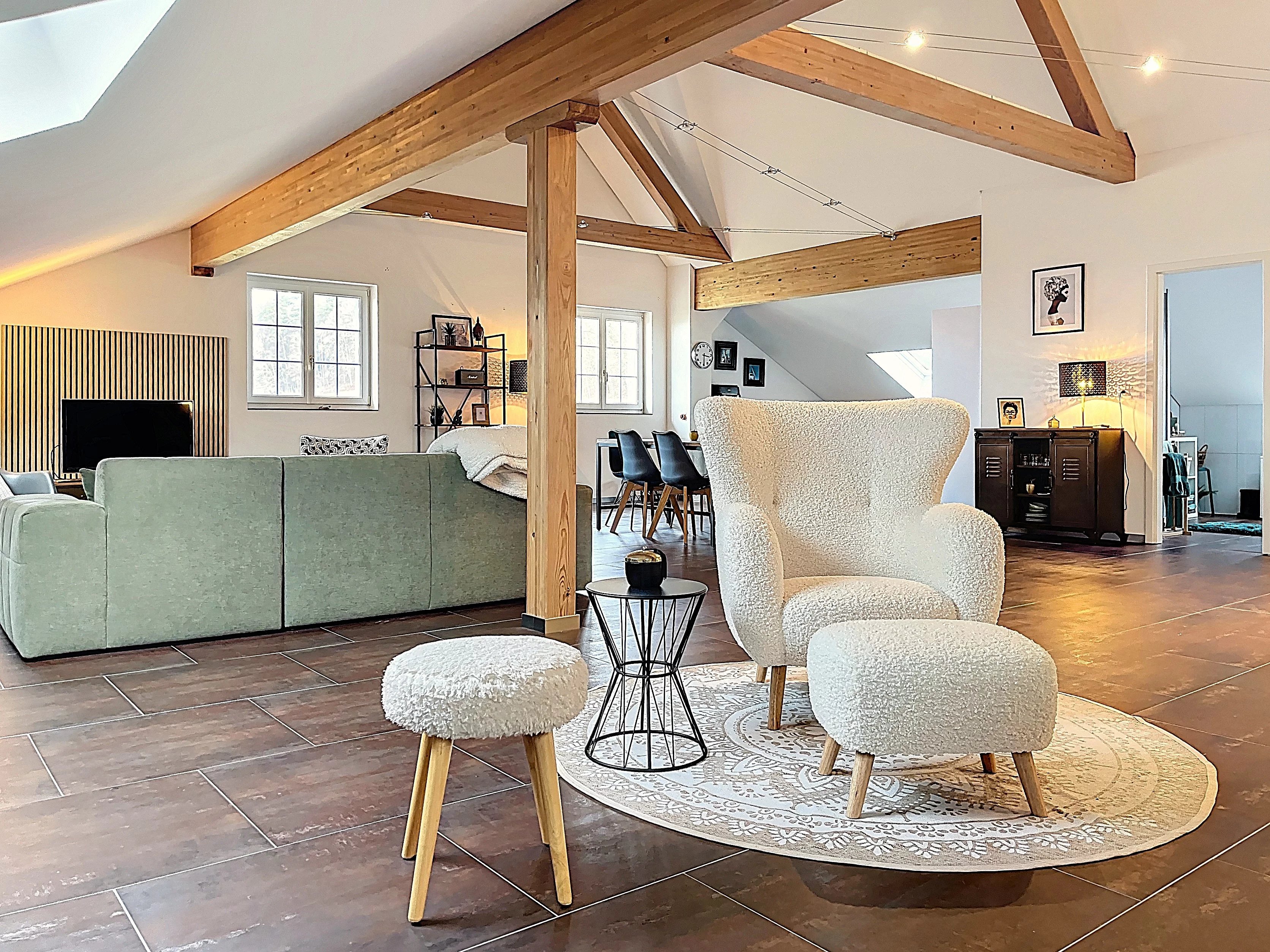 dans un écrin de verdure