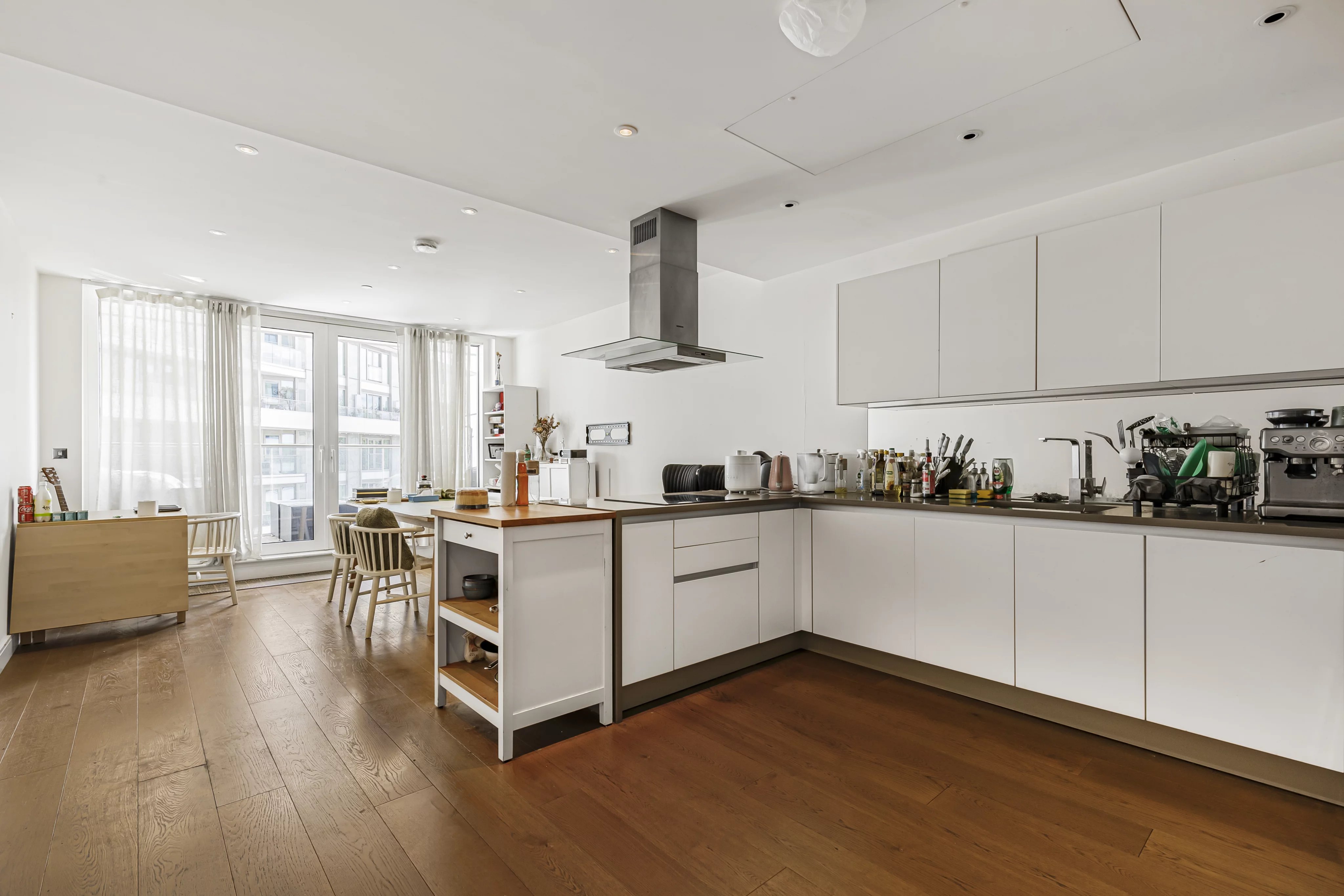 Open Kitchen and Living Room