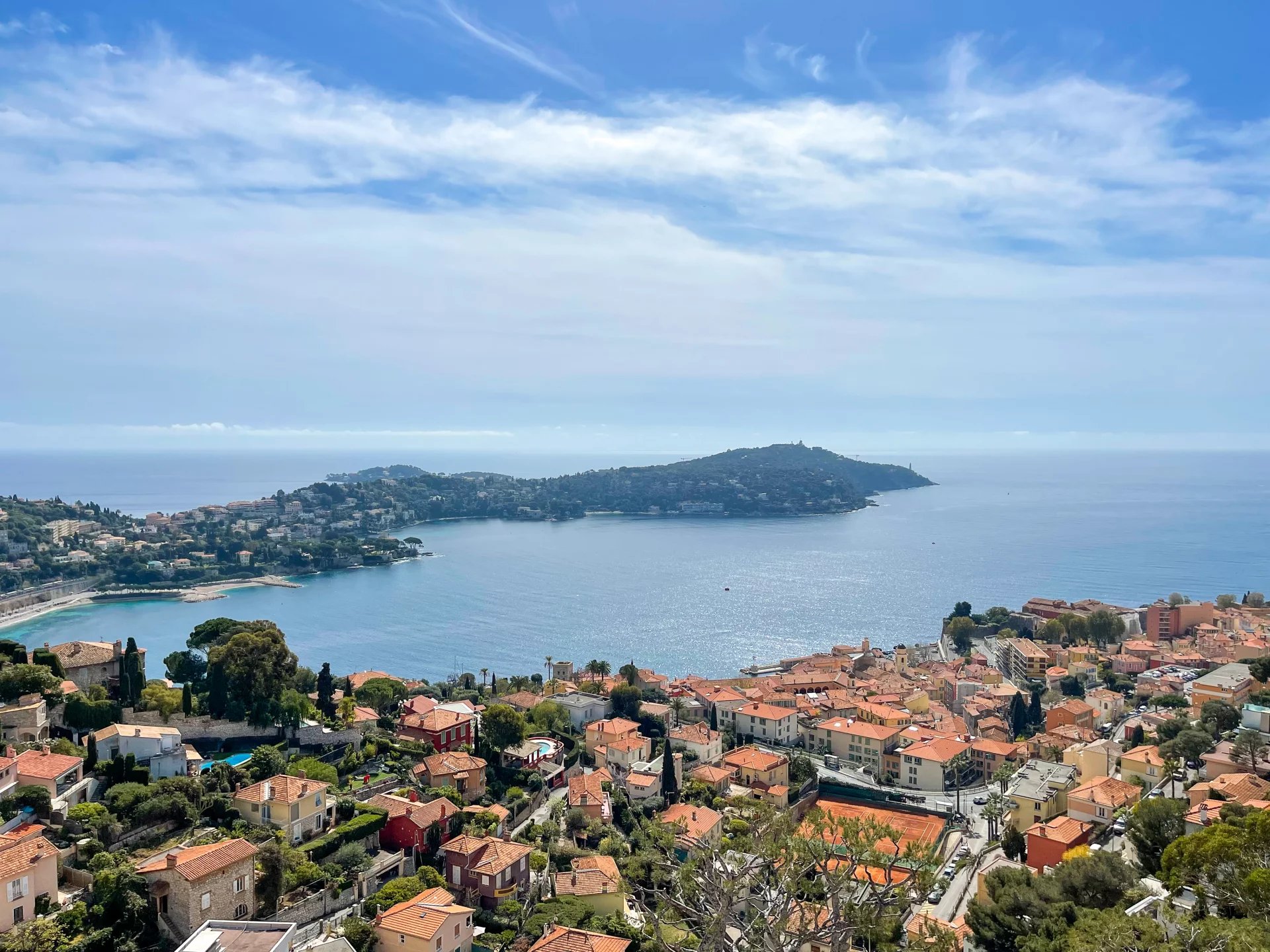 Villefranche sur Mer - Toit terrasse - Vue mer panoramique