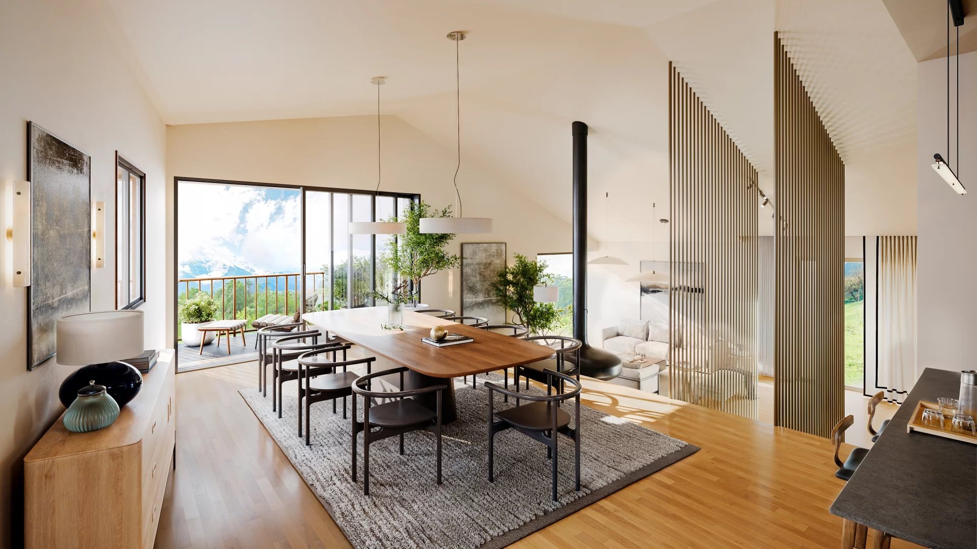 New development: Villa BELLA LUI Nord, 6.5 rooms in Randogne Crans-Montana