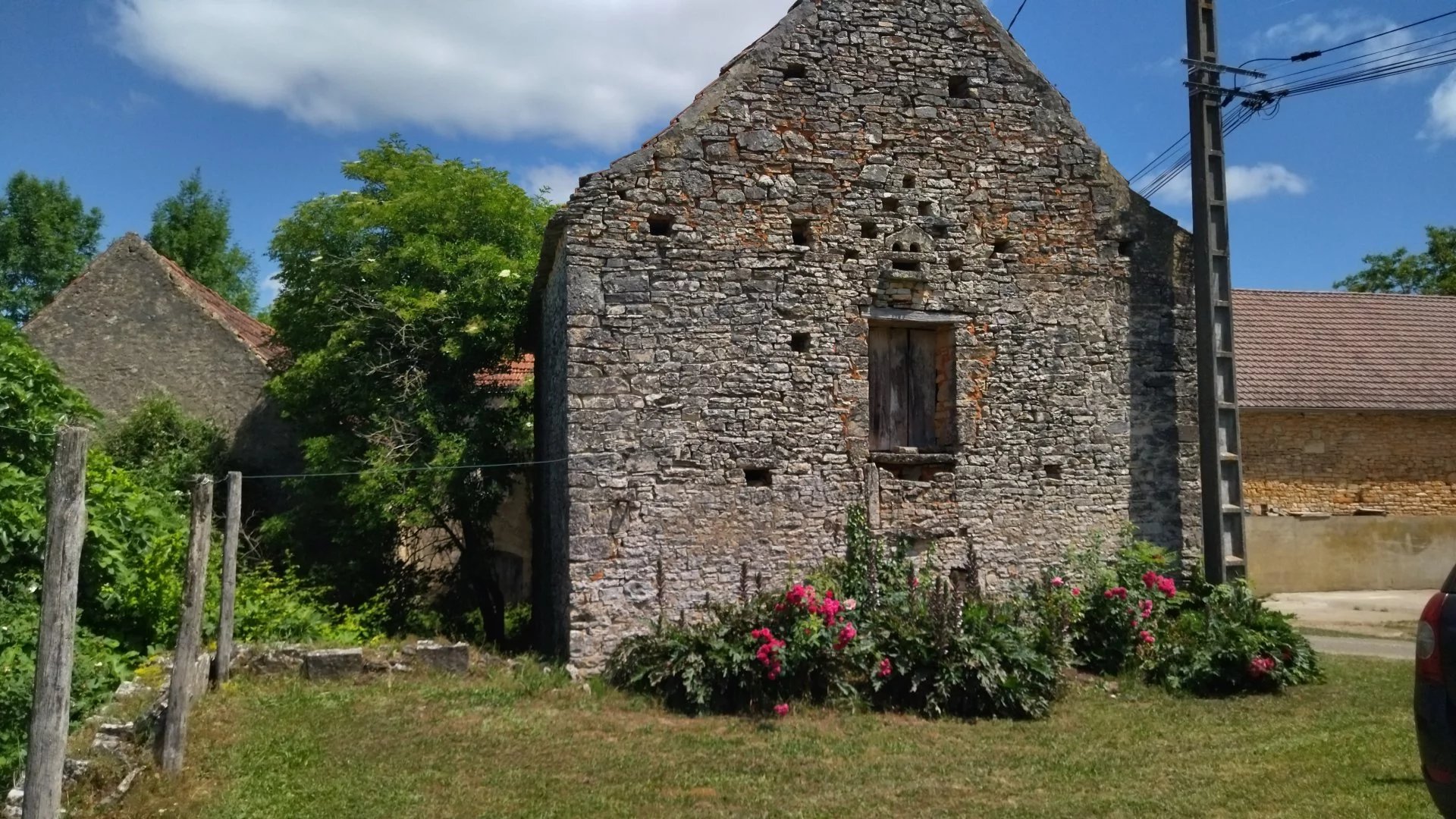 Grange en pierre près de Salviac - projet de rénovation