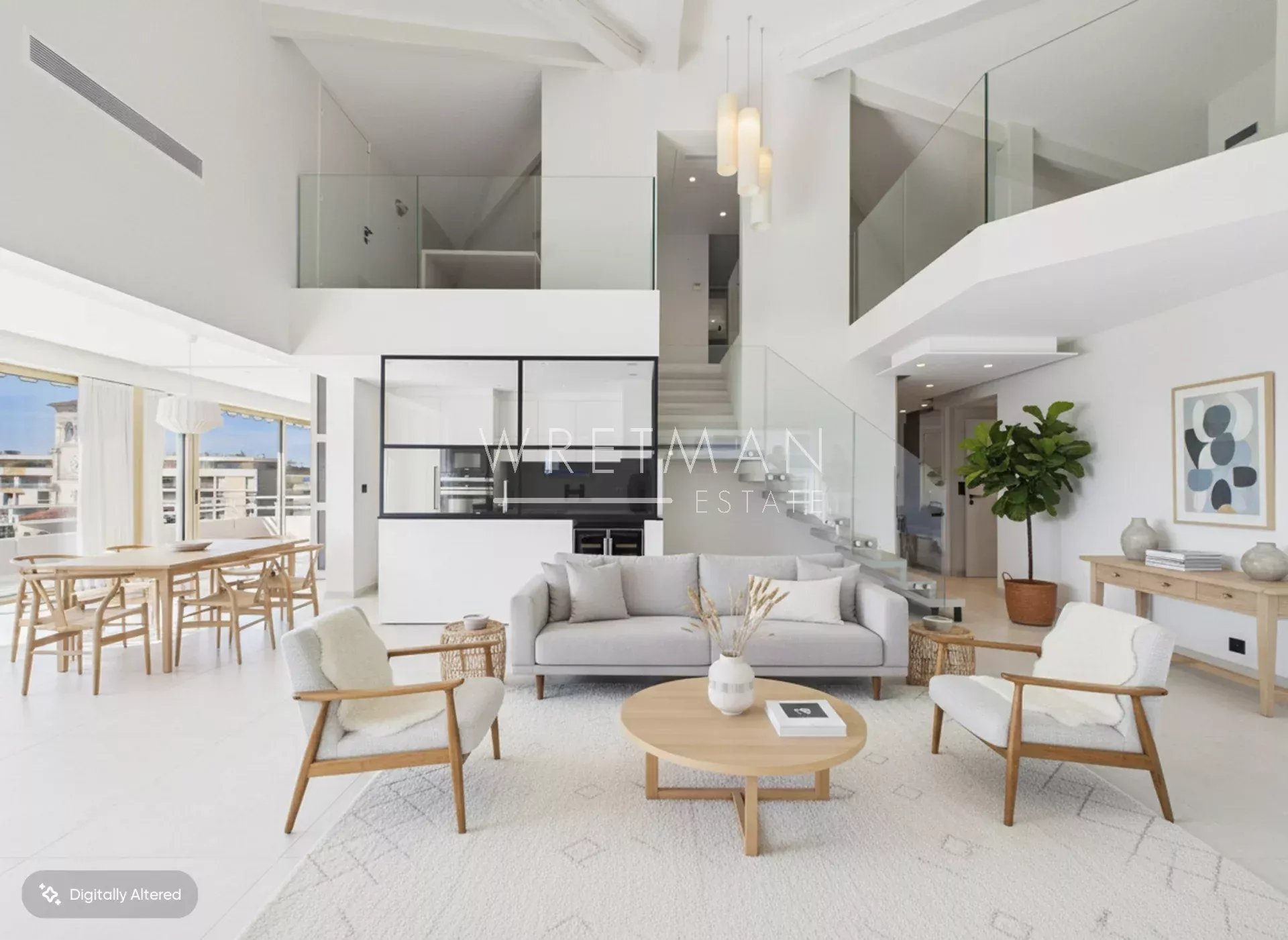 Superbe Penthouse lumineux avec magnifique vue mer - Cannes Basse Californie
