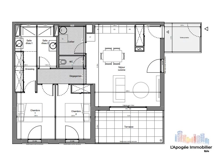 Agence immobilière de 