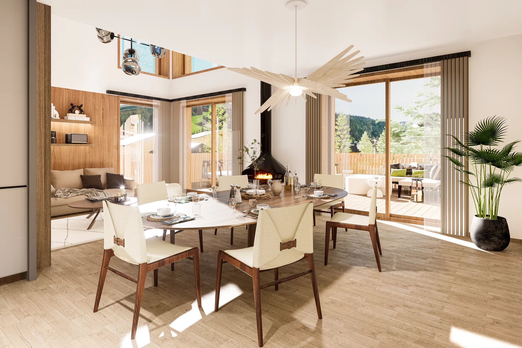 Photo of LES GETS - Luxury duplex new build 4 bedroom apartment in Les Gets