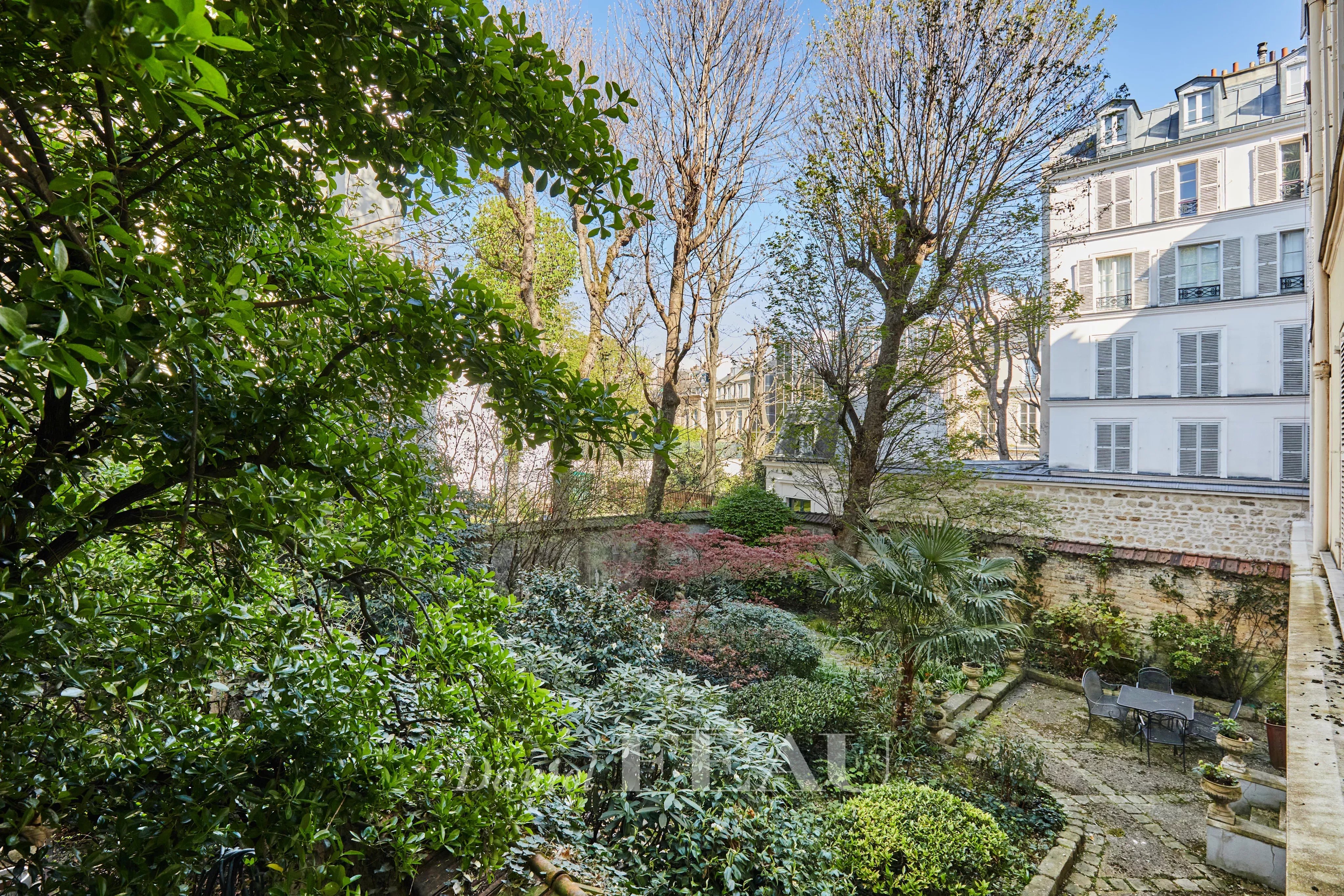 Vue sur jardins