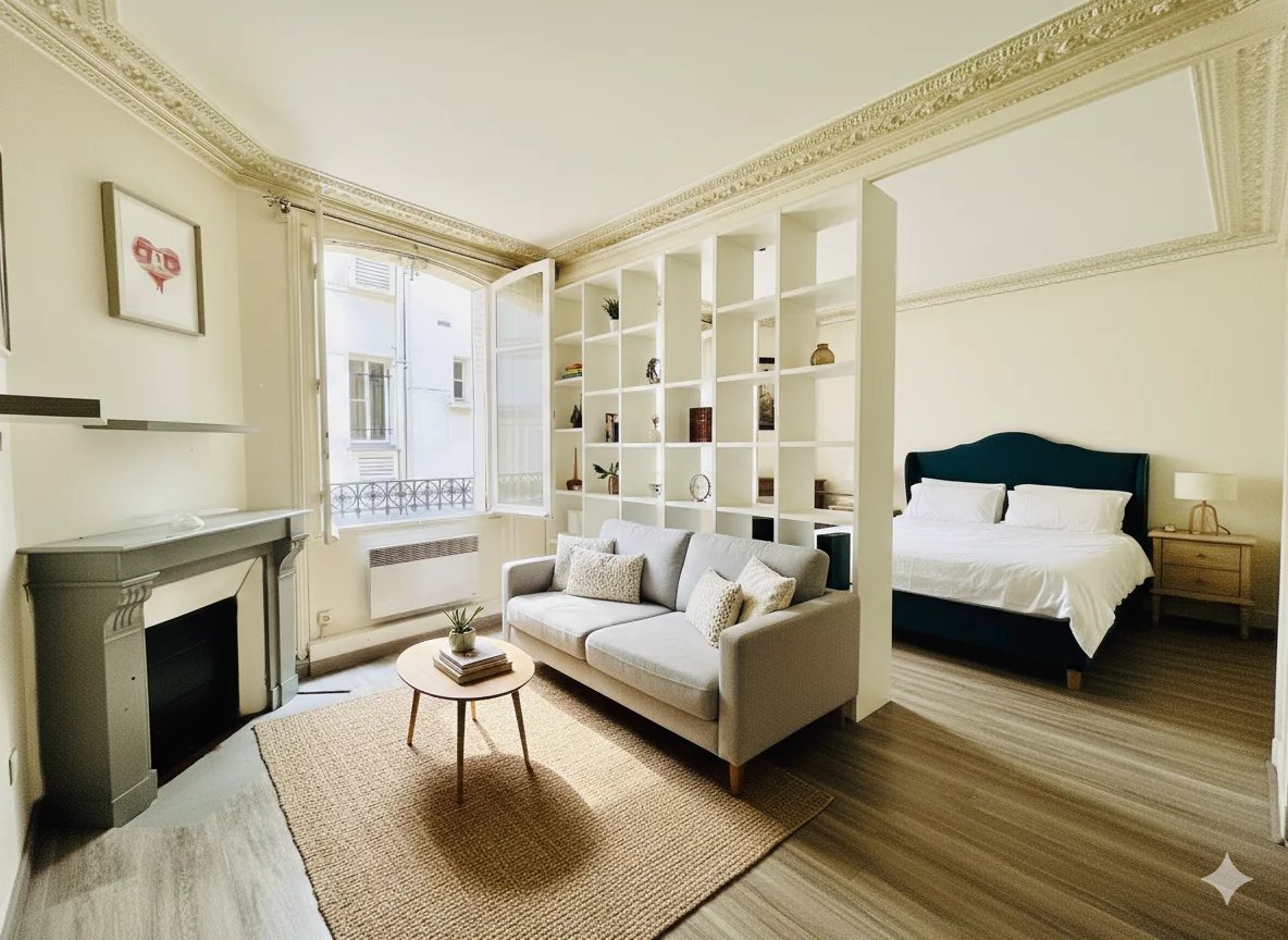 2 Pièces à vendre métro Louise Michel