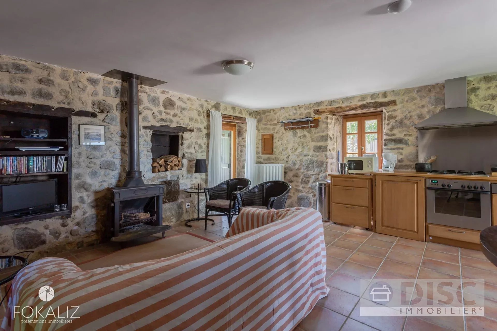 Living-room Tile Fireplace Stainless steel