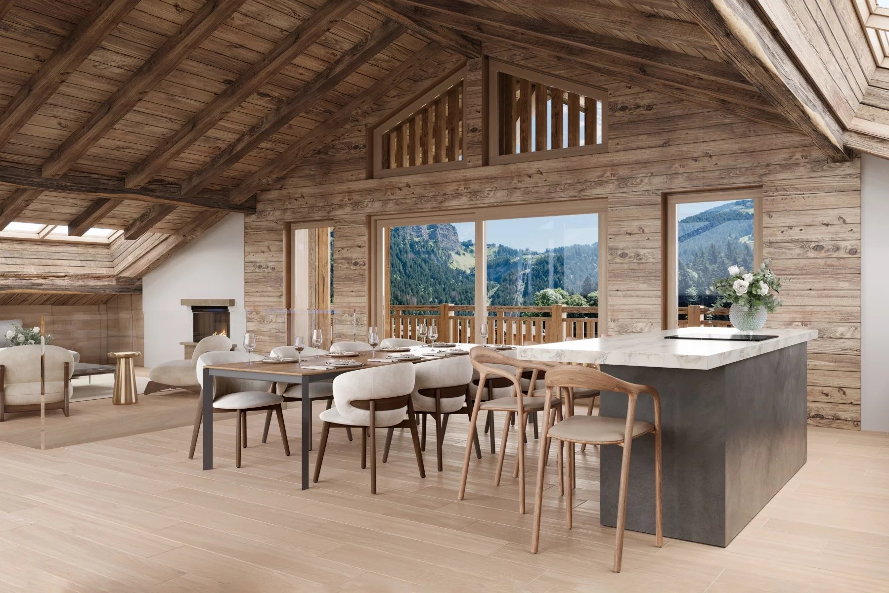 Photo of MORZINE - A new-build, 5-bedroom chalet right by the Avoriaz lift in Morzine