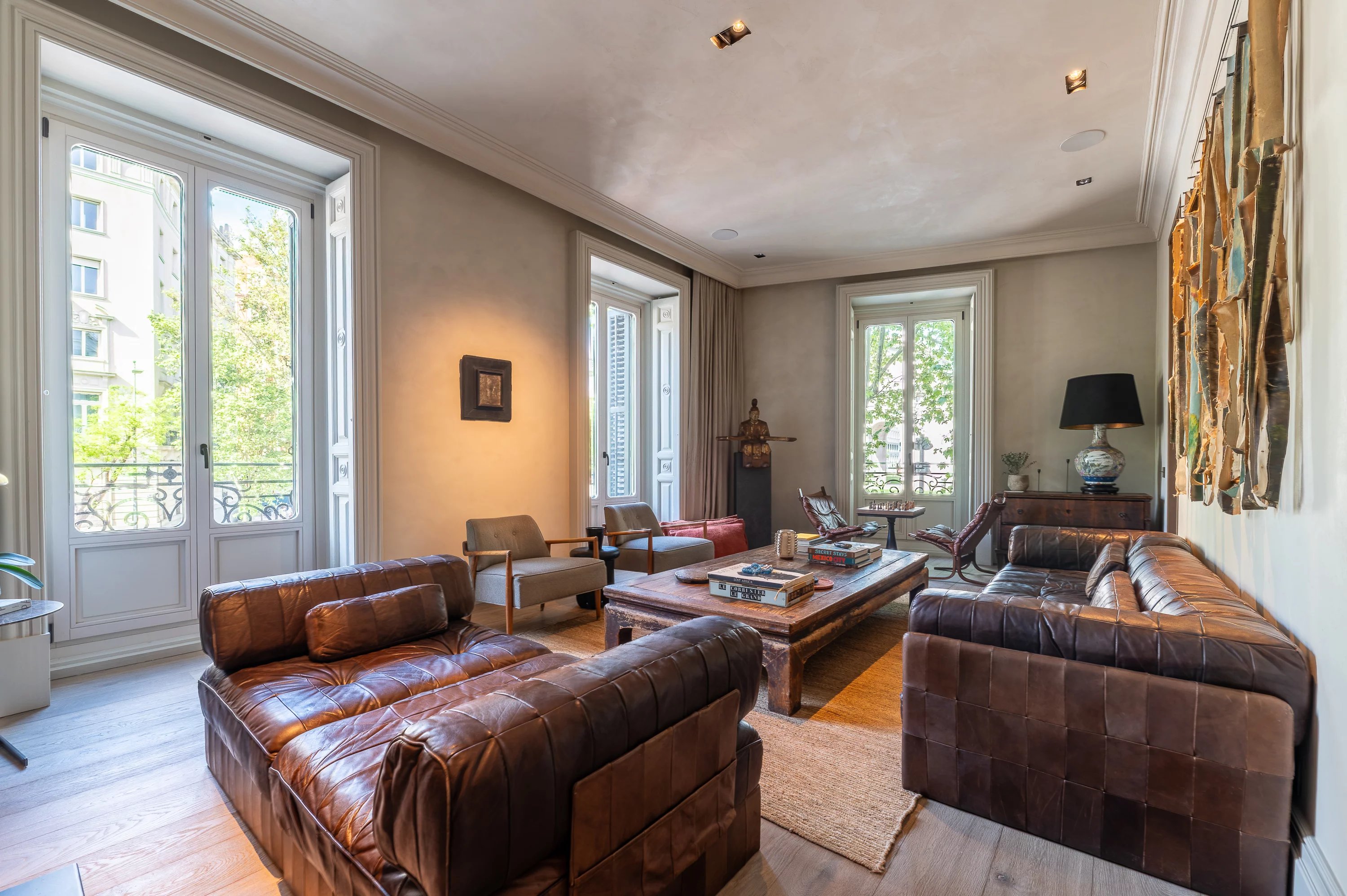 Appartement impressionnant avec 8 balcons et vue sur la Porte d'Alcalá
