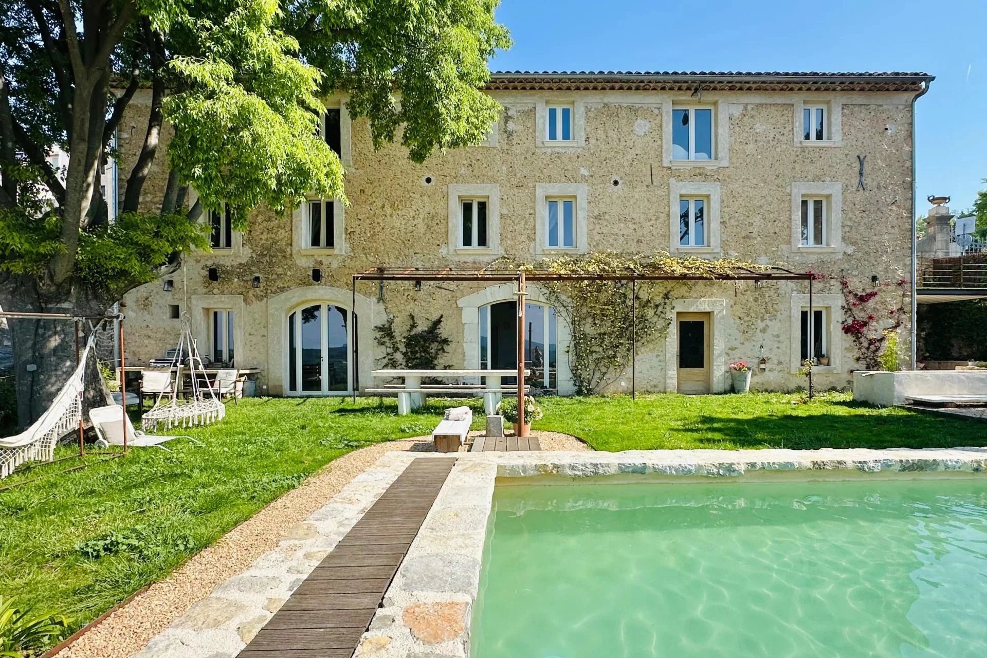 Renovated stone house with views and walking distance to the village - Fayence