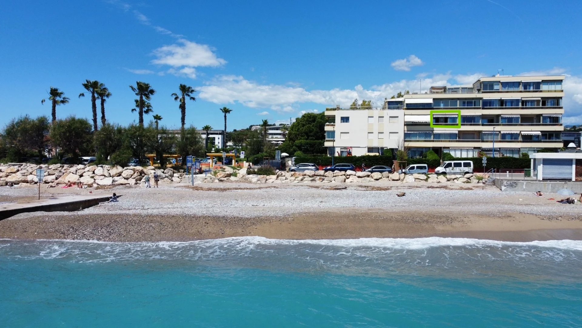 Appartement de vacances avec accès direct à la plage