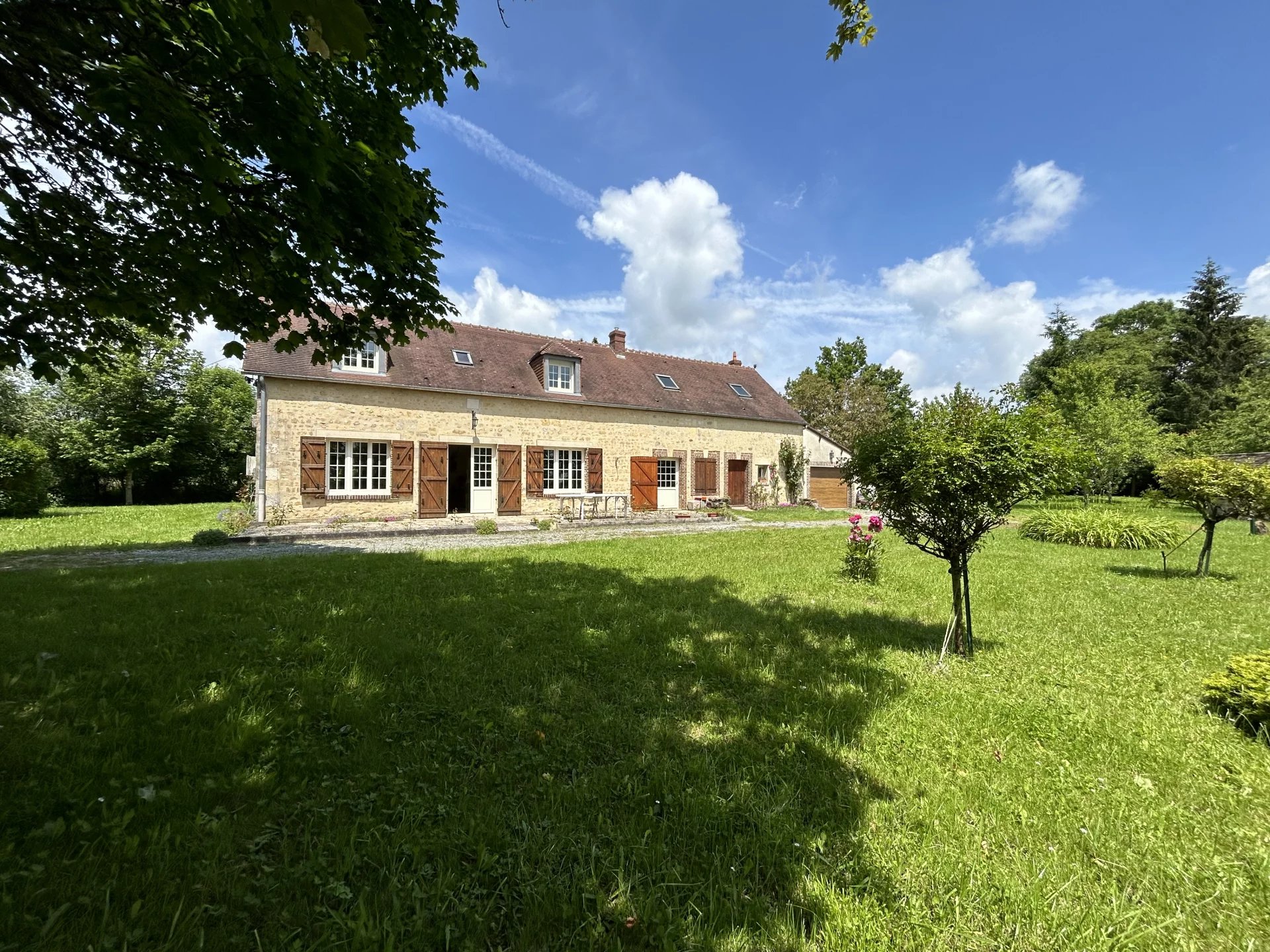 Longère restaurée dans l'Orne