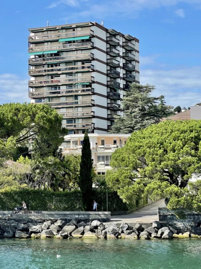 Superbe appartement meublé au bord de l'eau, au centre de Montreux