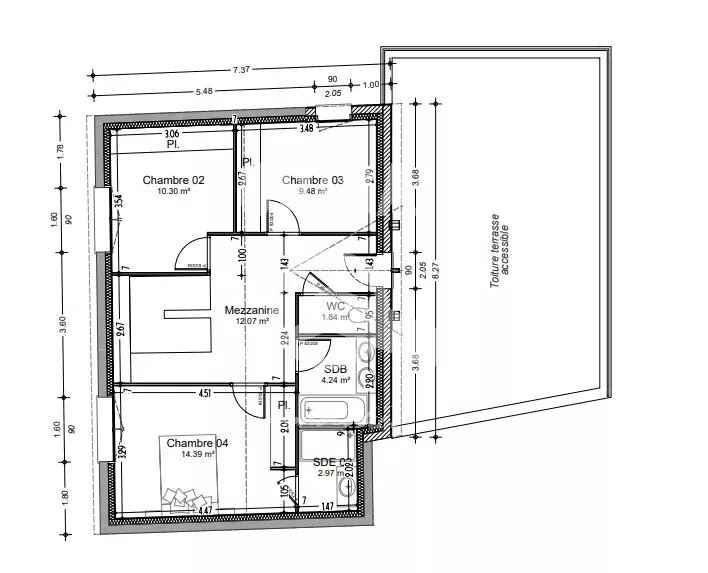 Maison 5 pièces Pornichet