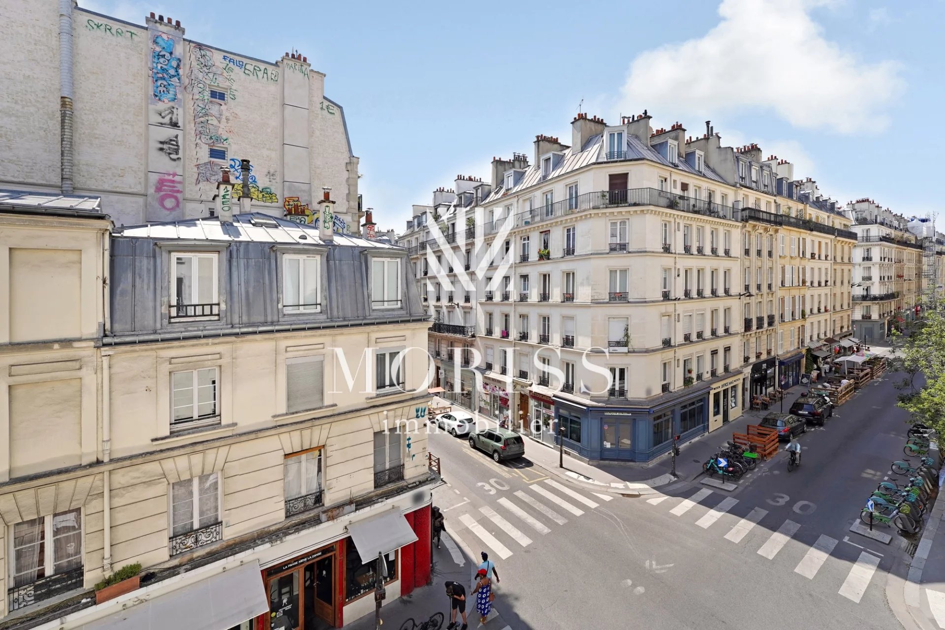 PARIS XI -  rue St-Maur : Appartement 41 m2 2 pièces 1 chambre - Image Array