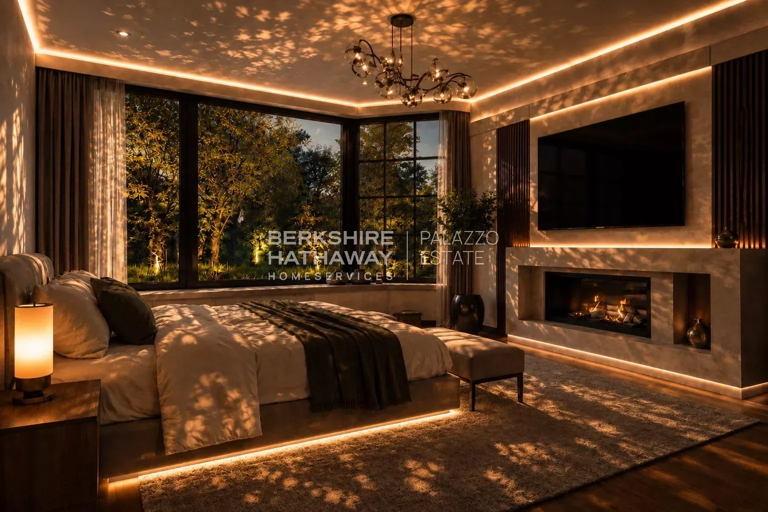 Lake Como's area - modern villa with pool and garden