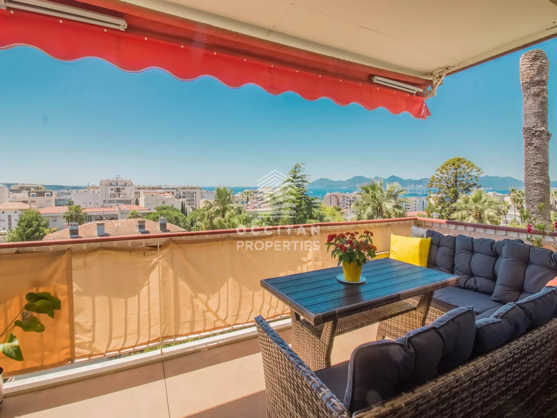 Sublime renovated apartment with a panoramic sea view - Basse Californie, Cannes