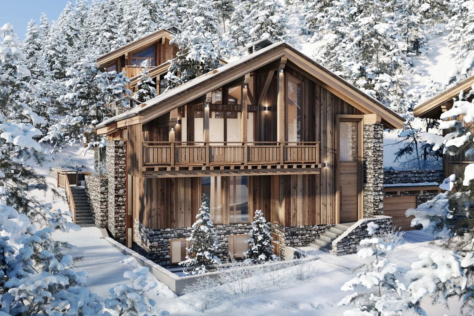CHALET NEUF - 5 PIÈCES - PROCHE DES PISTES