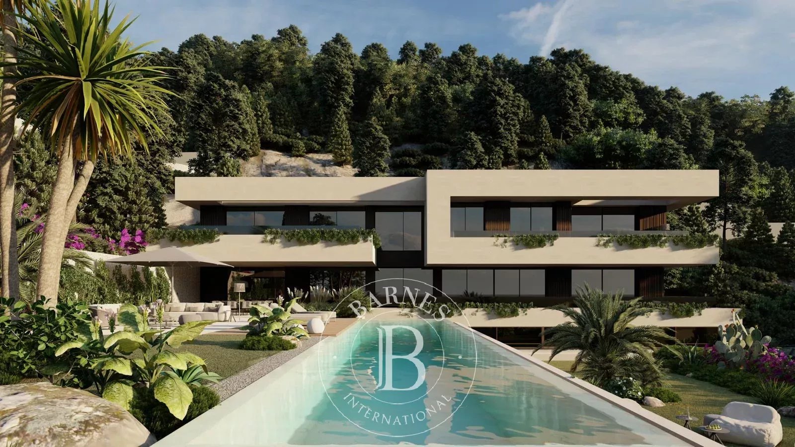 Maison de prestige sur terrain de 2300 m2 à Son Vida - Villa contemporaine avec vues exceptionnelles