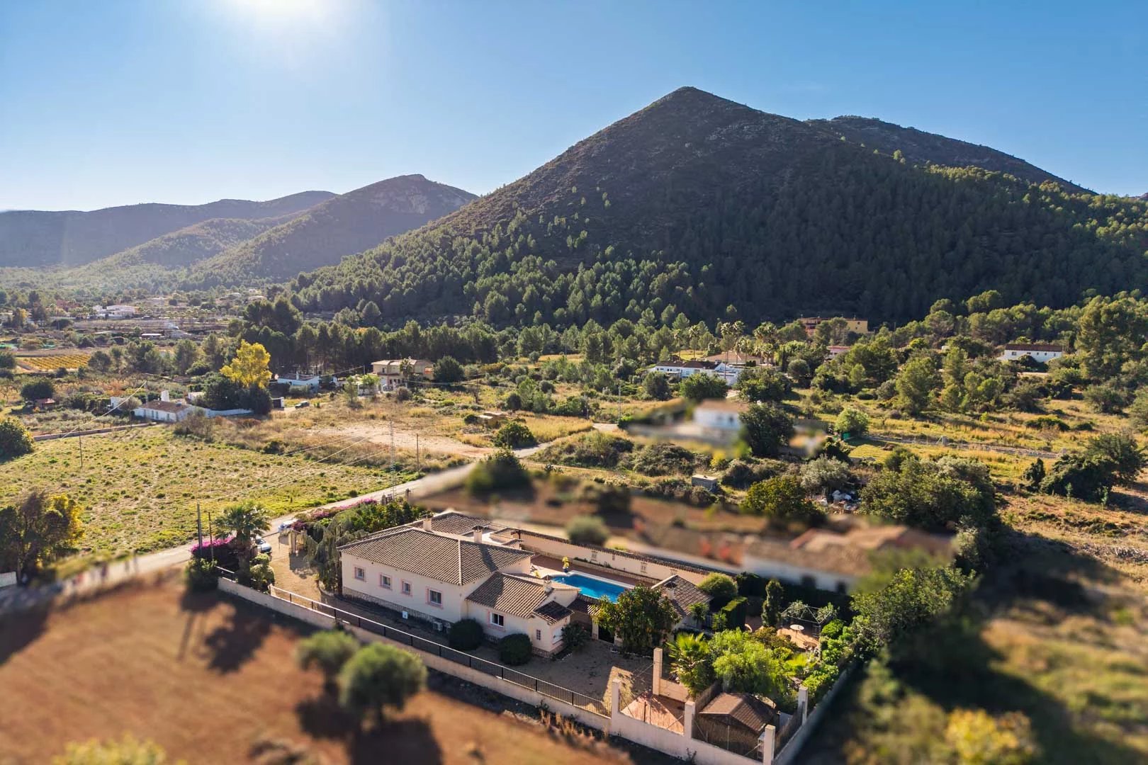 Villa jalon Alicante binnenland Spanje