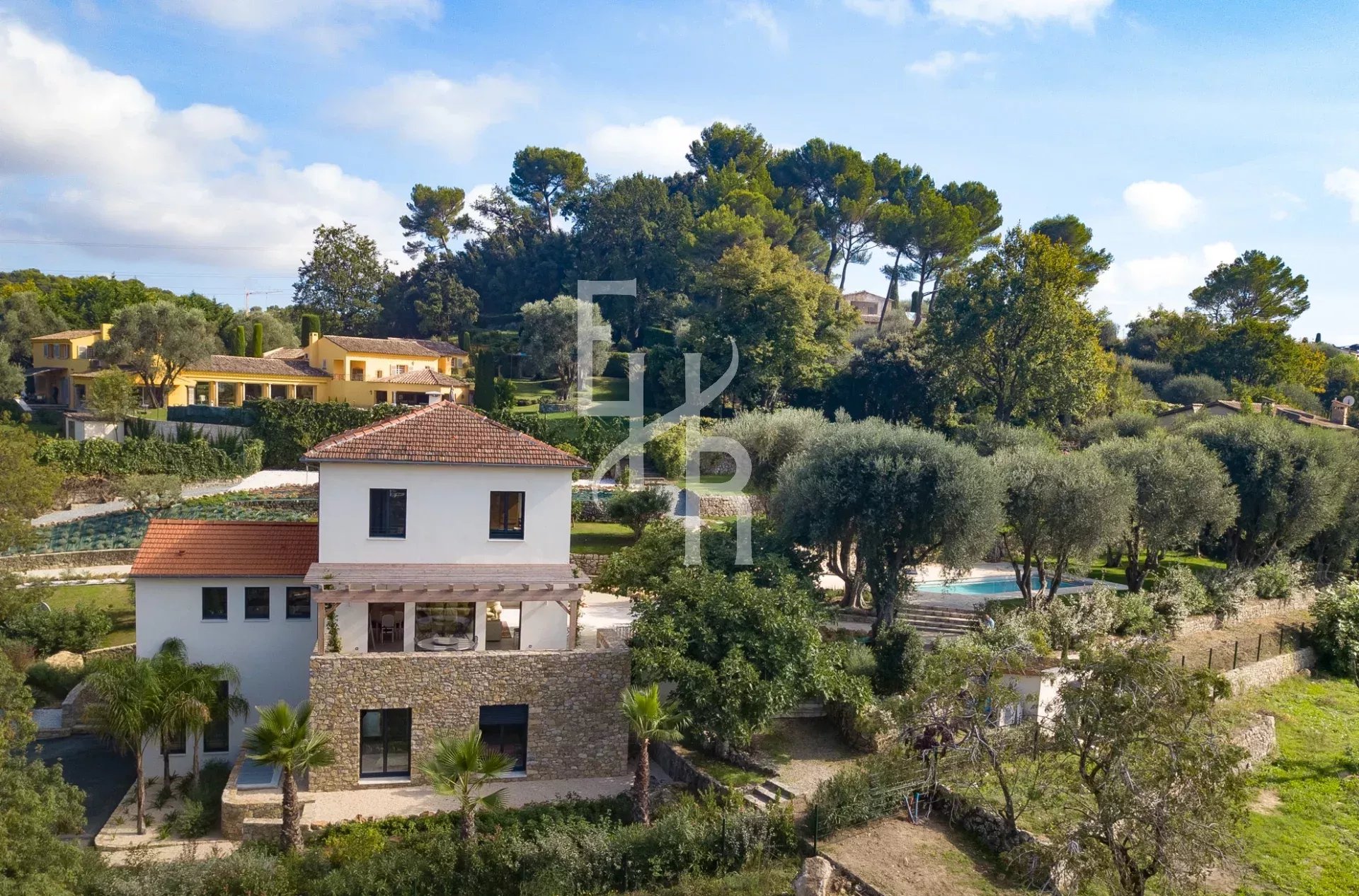 Villa Maison Propriété Mougins avec vue village panoramique