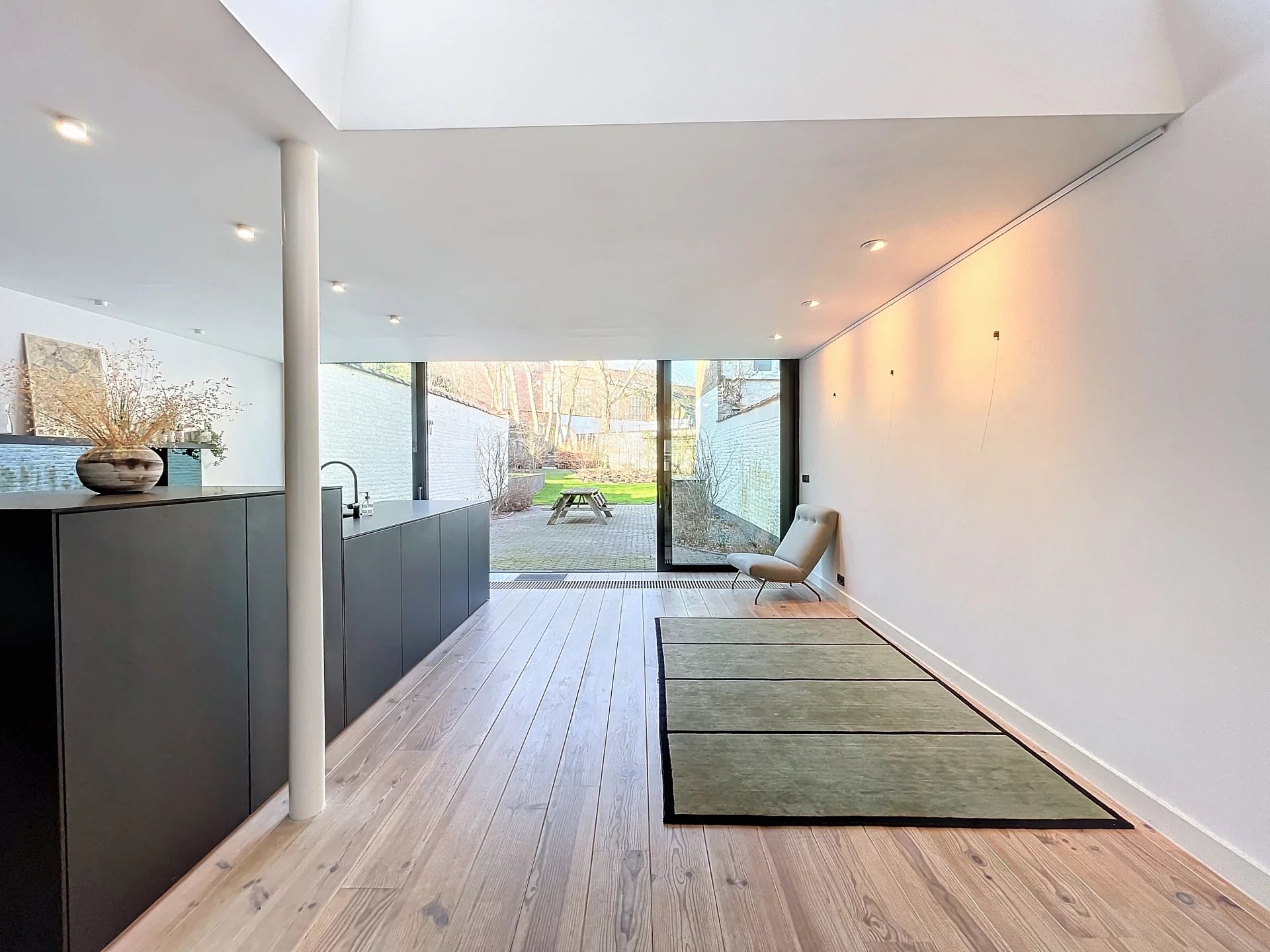 Lesbroussart - Flagey: Renovated house with taste and a beautiful garden