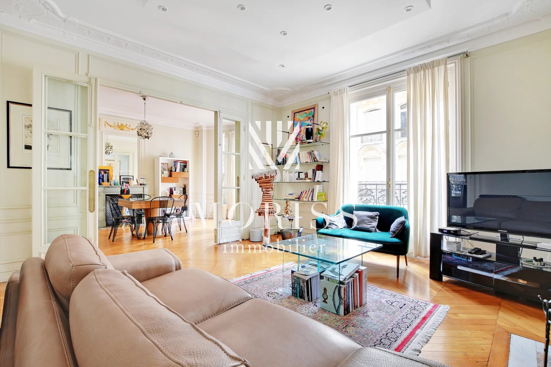 MORISS IMMOBILIER – Superbe 3 pièces de 75 m² – Cœur de Passy - Image 1