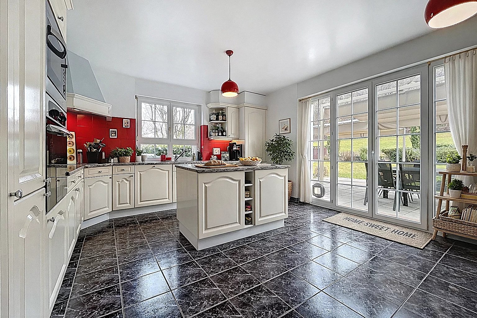 dans un écrin de verdure