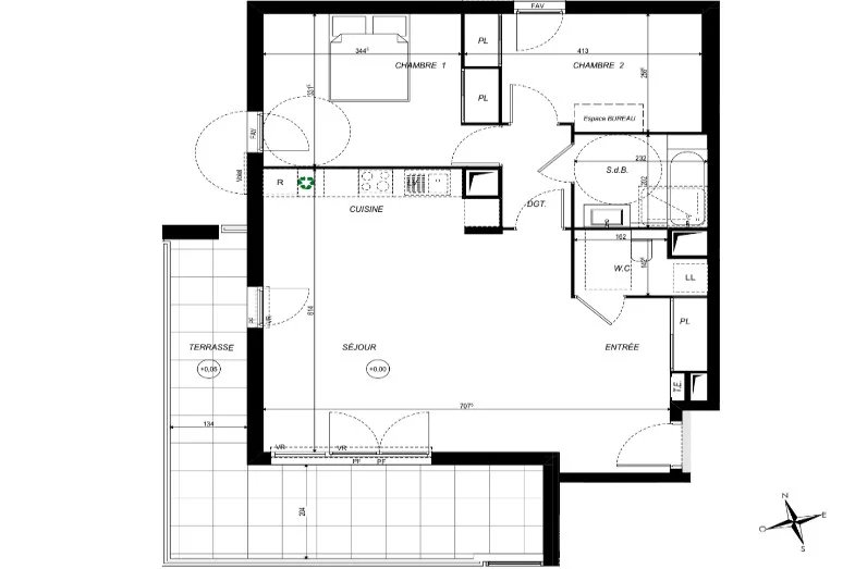 Sale Apartment Saint-Laurent-du-Var