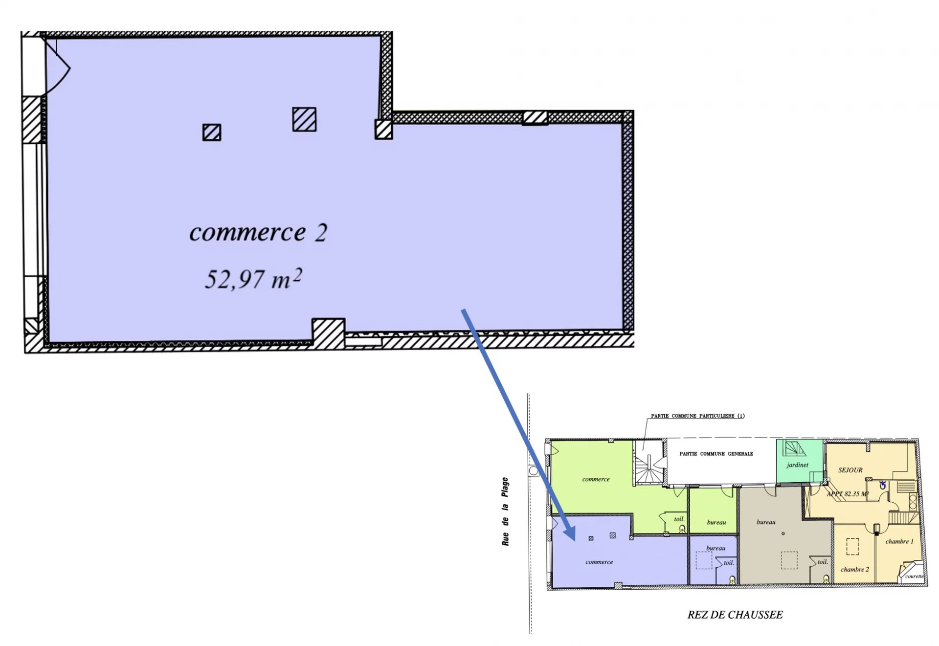 Vente Local commercial Sainte-Maxime
